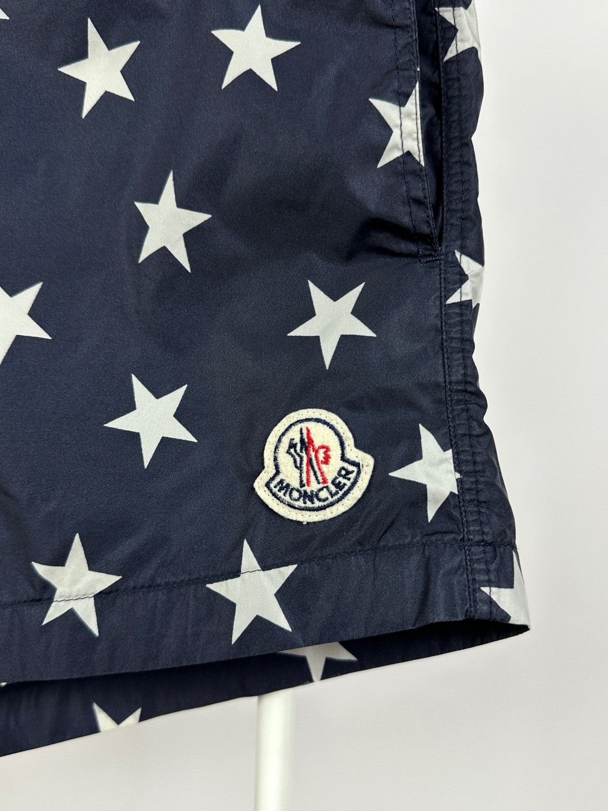 Moncler Moncler Boxer Mare Star Print Navy Blue Swimming Shorts Size US 36 / EU 52 - 5 Thumbnail