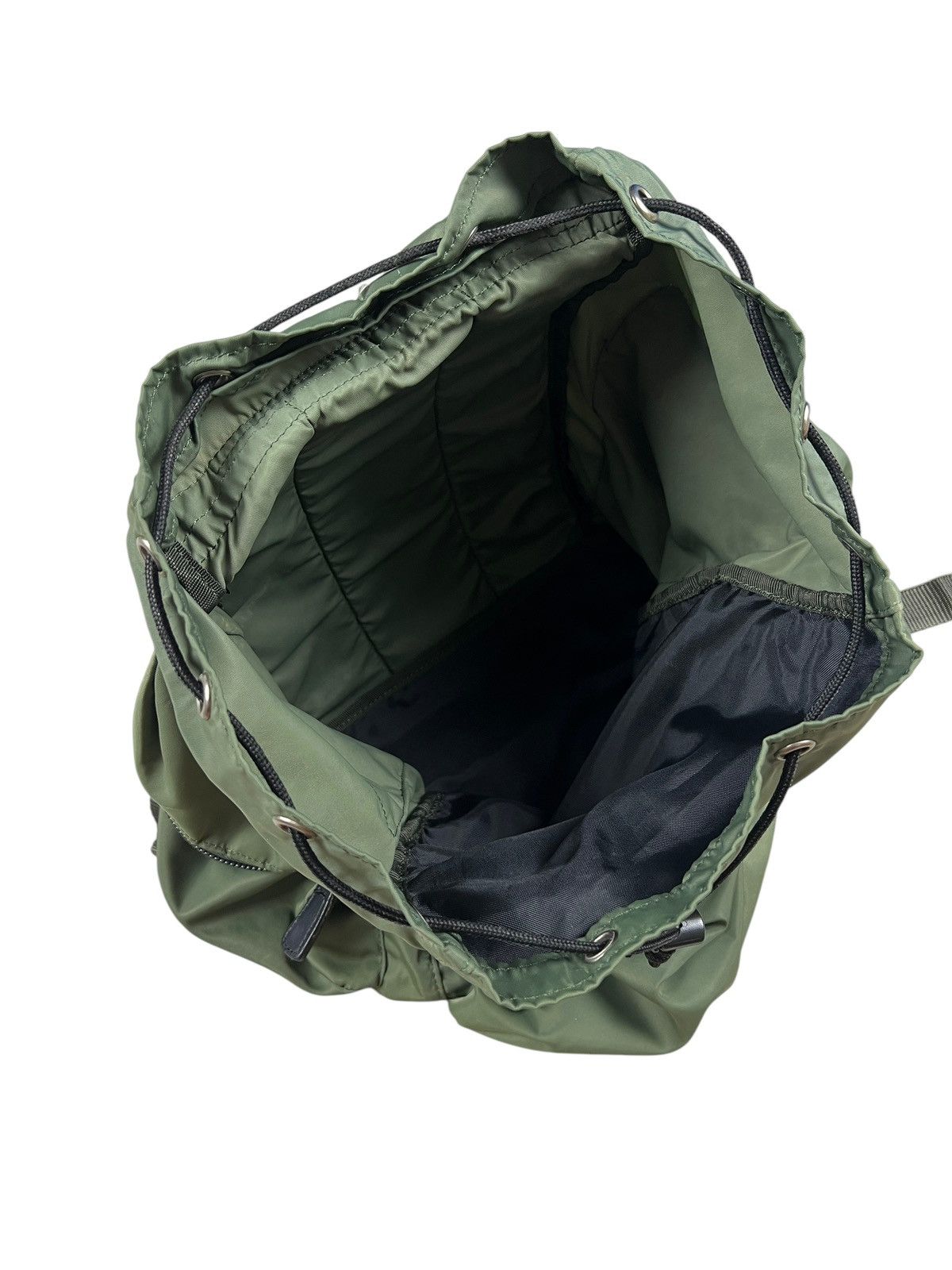 Y's × Yohji Yamamoto 1990s Yohji Yamamoto Workshop Tanker Backpack Size ONE SIZE - 13 Thumbnail