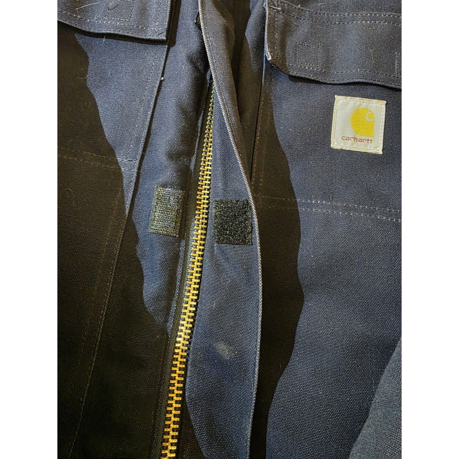 Carhartt Carhartt Navy Blue 2005 Duck Jacket Men’s Size 44/Large Size US L / EU 52-54 / 3 - 7 Thumbnail