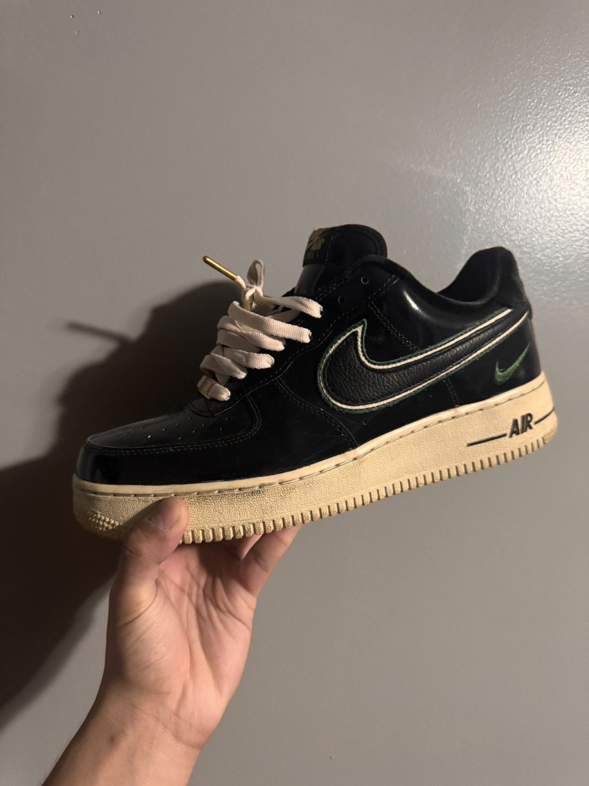 Nike Nike Nigel Sylvester Air Force 1 Patent Leather Size US 9 / EU 42 - 1 Thumbnail