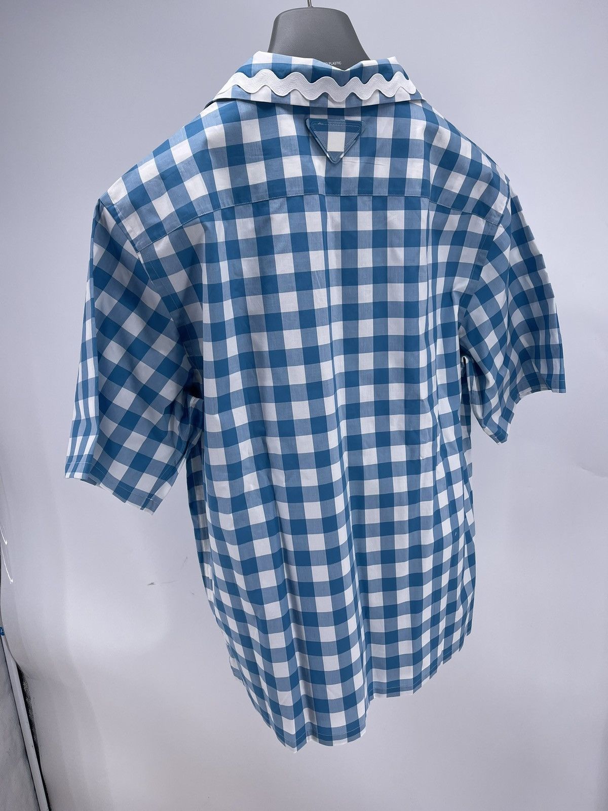 Prada Prada checked cotton shirt size L Size US L / EU 52-54 / 3 - 5 Thumbnail