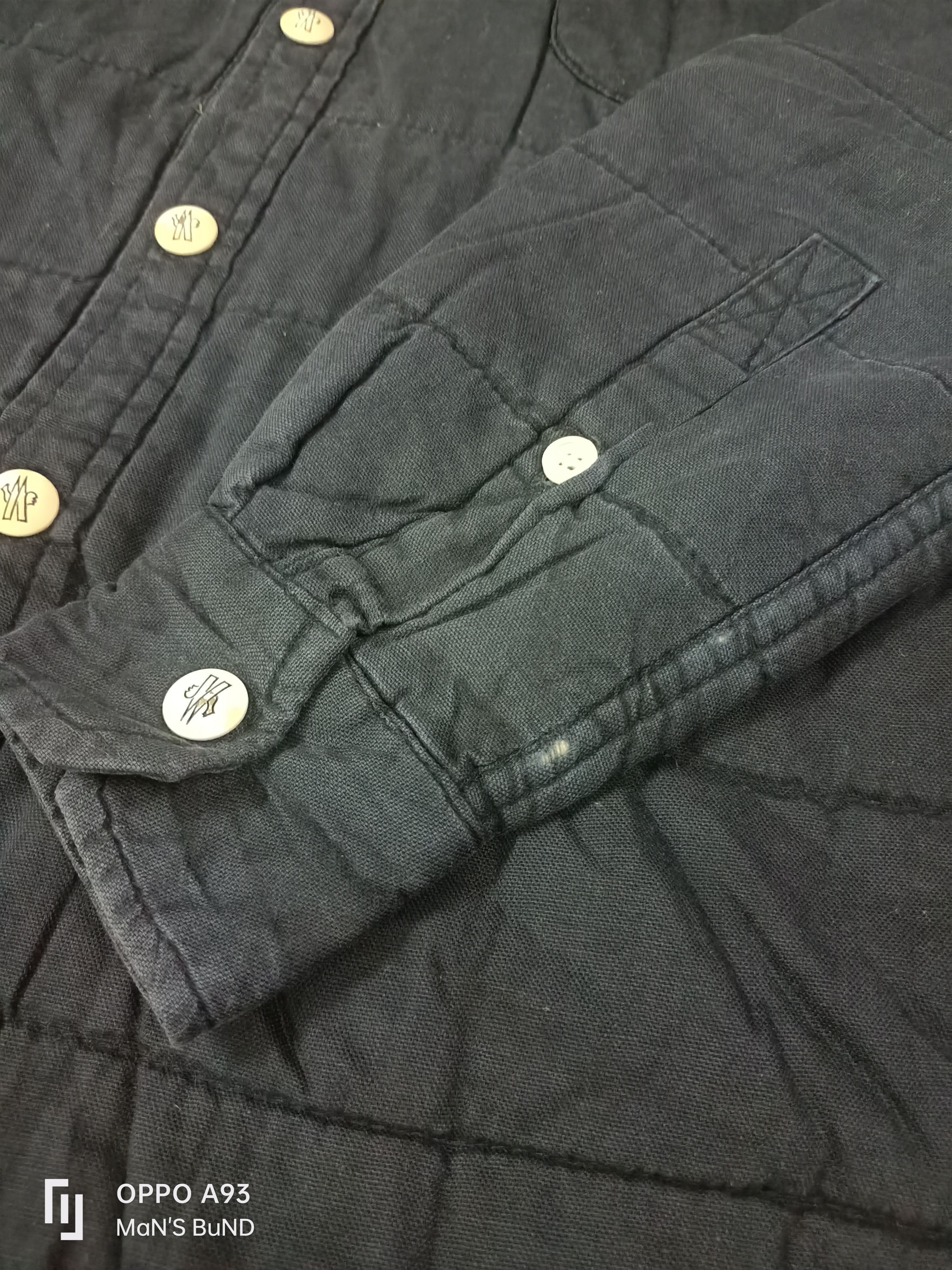 Moncler Distressed MONCLER GAMMEBLEU Size US M / EU 48-50 / 2 - 9 Thumbnail