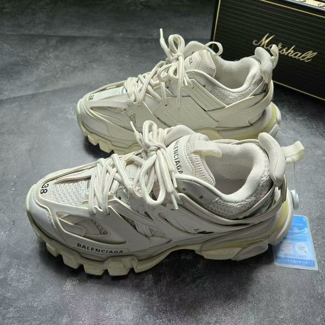 Balenciaga Balenciaga Track White Size 38 Size US 7 / IT 37 - 1 Thumbnail
