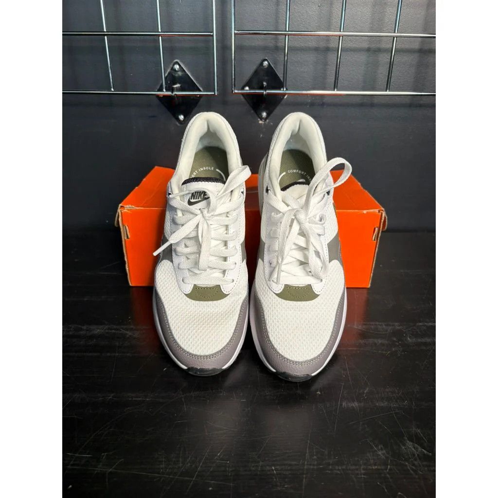 Nike Nike Air Max "SYSTM" (White Medium Olive) **PRE-OWNED** - Size 7.5M Size US 7.5 / EU 40-41 - 3 Thumbnail