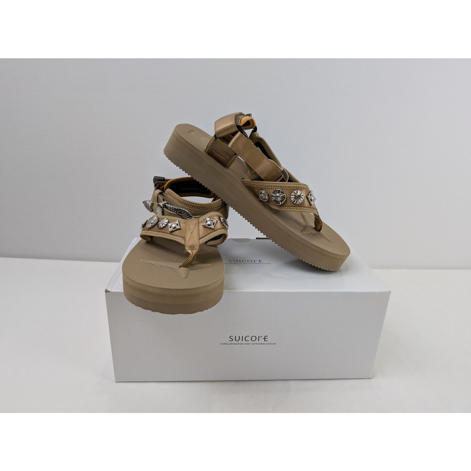 Moncler × Suicoke o1rshd1 Sandal in Beige Size US 9 / EU 42 - 18 Thumbnail