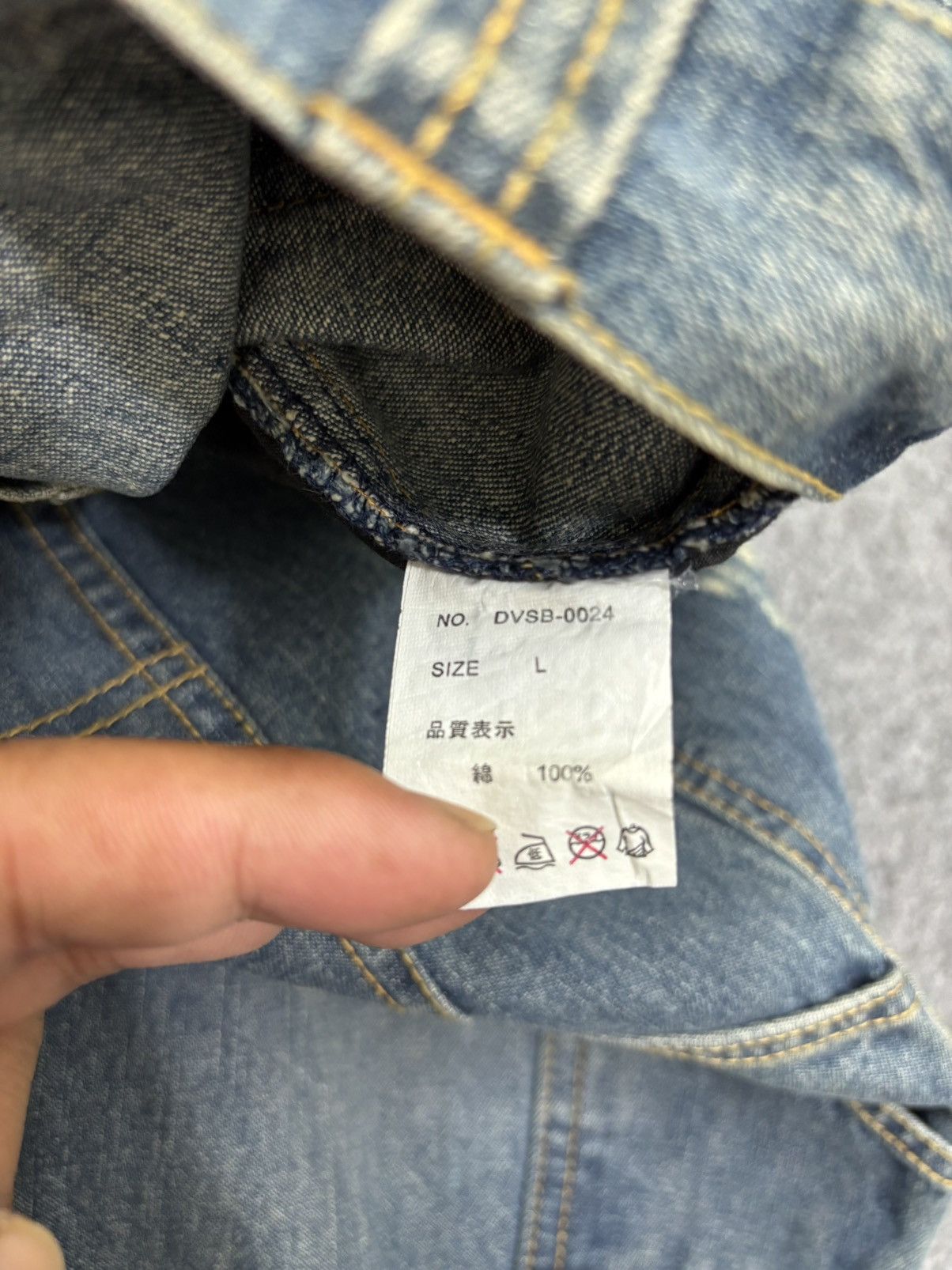 Japanese Brand DIVINER Japan Distressed Carpenter Denim F689 Size US 34 / EU 50 - 17 Thumbnail