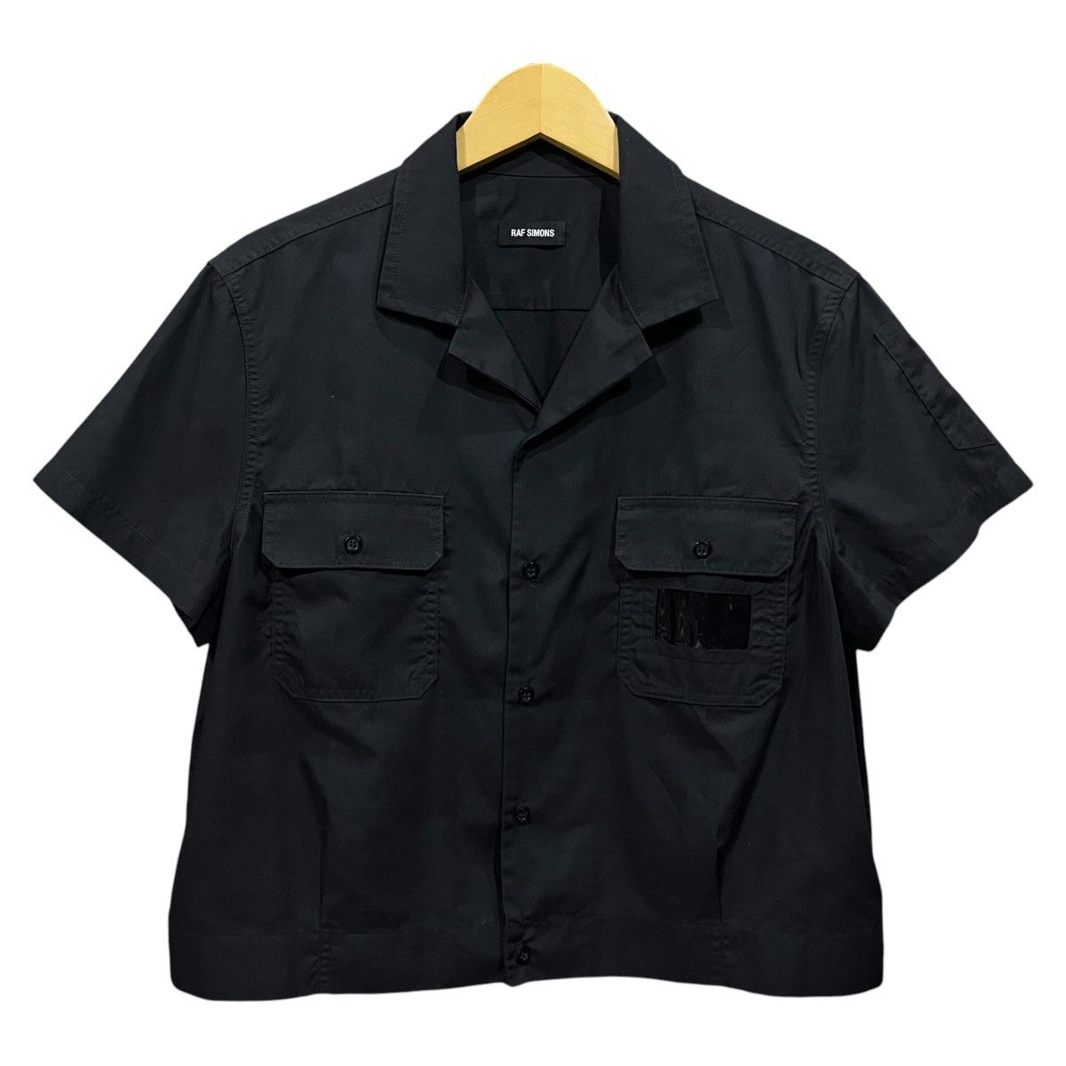 Raf Simons SS18 Raf Simons Open Collar Two Pockets Shirt Size US M / EU 48-50 / 2 - 1 Thumbnail