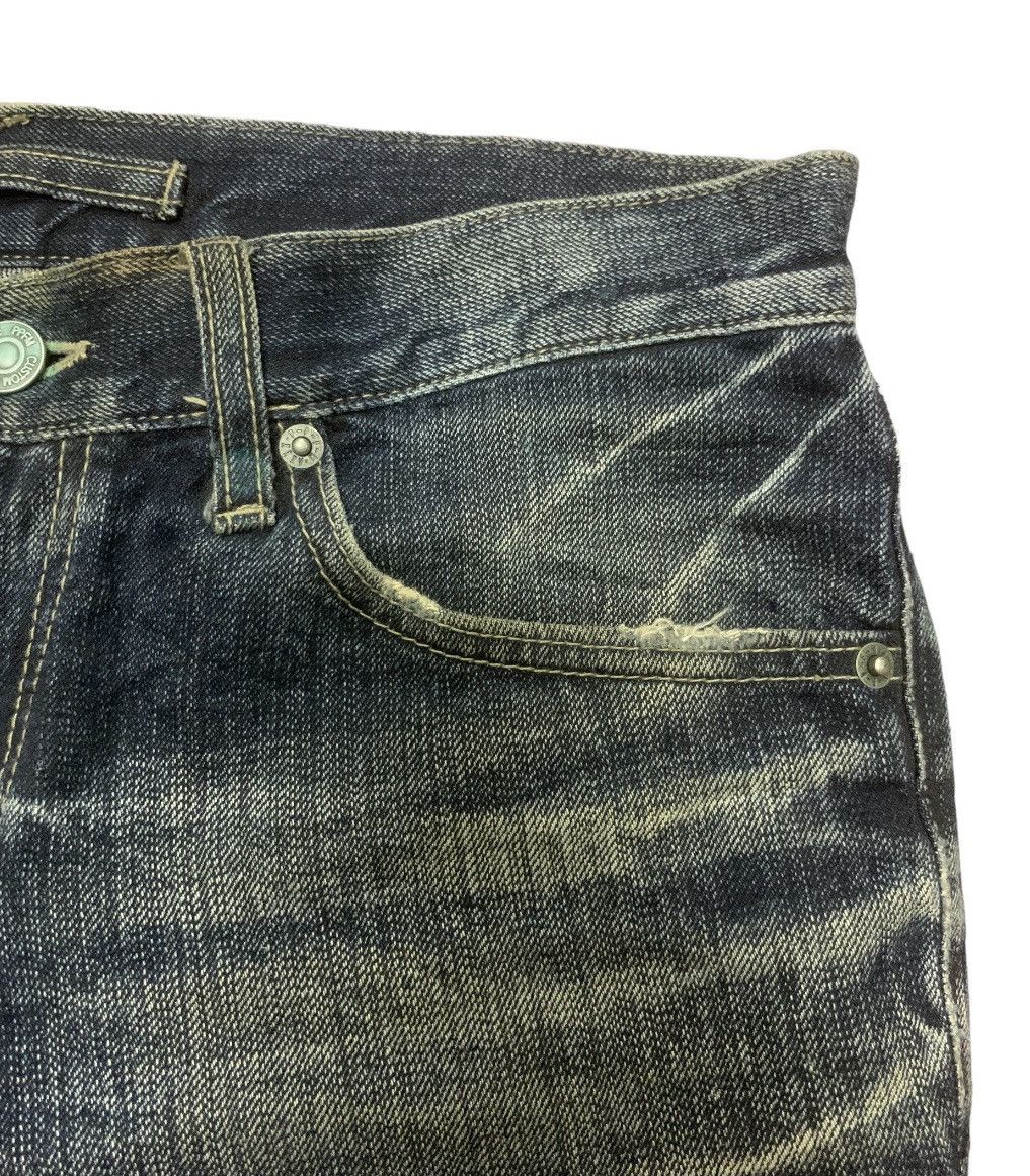 Japanese Brand × PPFM PPFM Distressed Denim Jeans Size US 31 - 3 Thumbnail