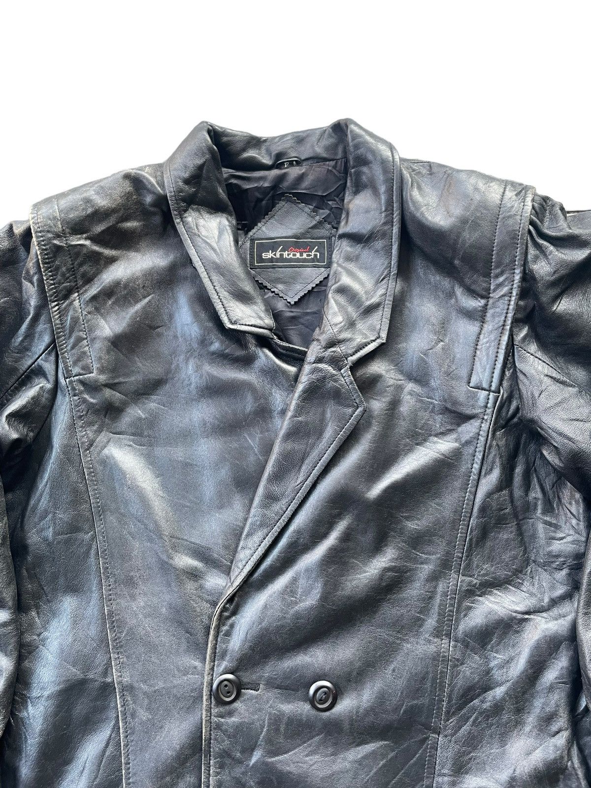 Japanese Brand Skintouch Original Leather Coat Size US M / EU 48-50 / 2 - 3 Thumbnail