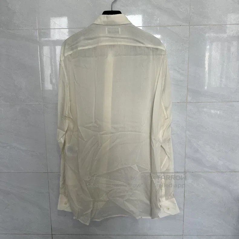 Saint Laurent Paris Saint Laurent Paris White shirt Size S / US 4 / IT 40 - 2 Thumbnail