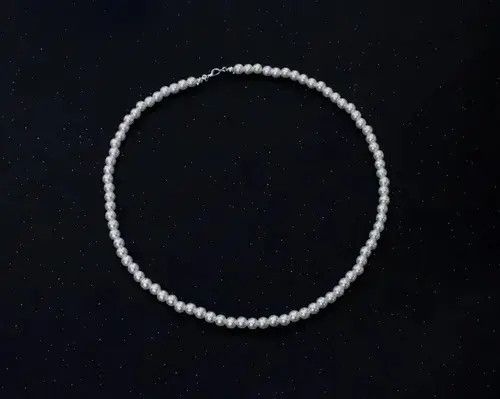 Jewelry Pearl Necklace Casual Chain Jewelry Classic Imitation Bead Size ONE SIZE - 3 Thumbnail