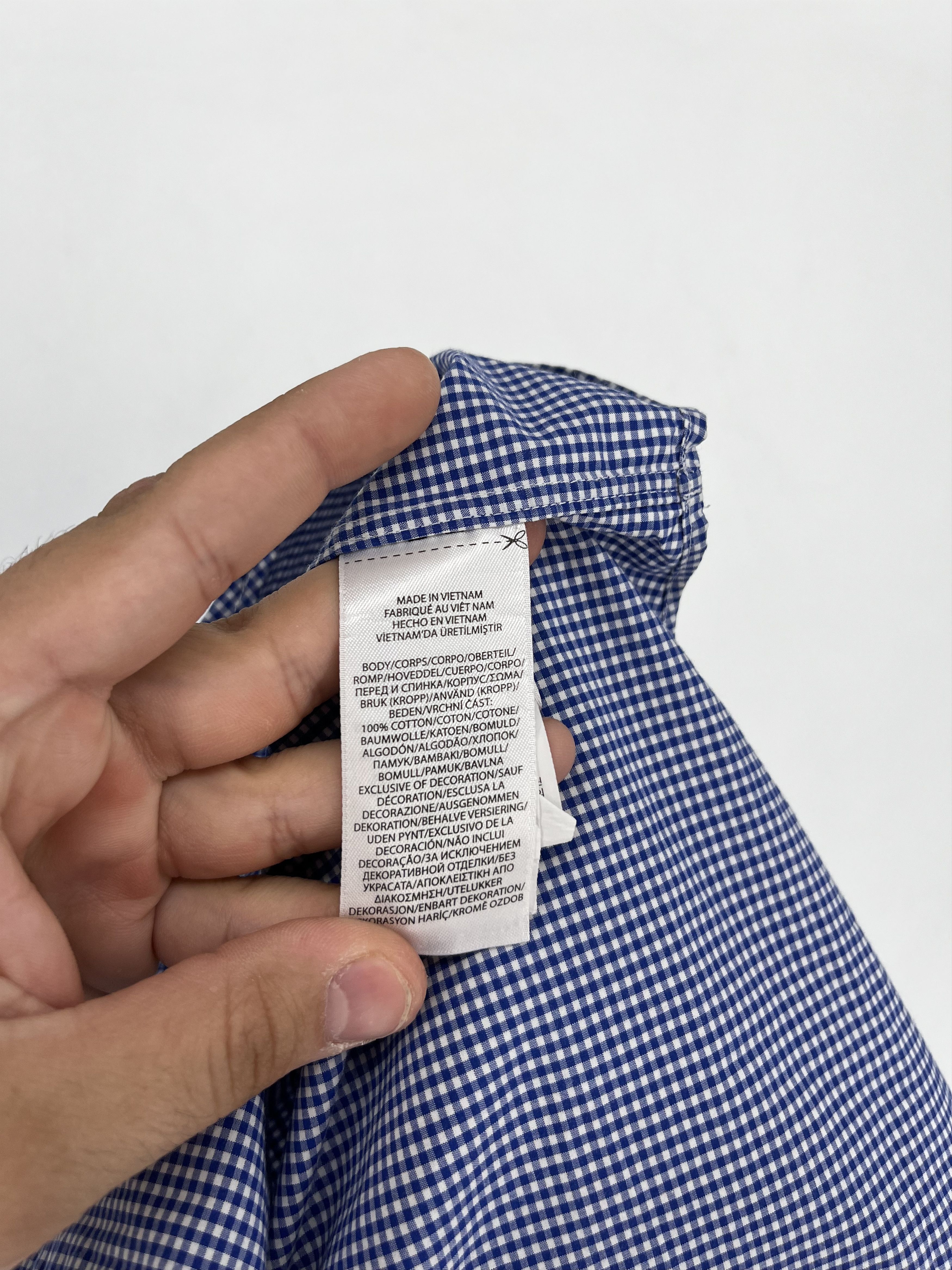 Polo Ralph Lauren Vintage y2k Polo Ralph Lauren Plaid Blake Cotton Flannel Size US XL / EU 56 / 4 - 12 Thumbnail