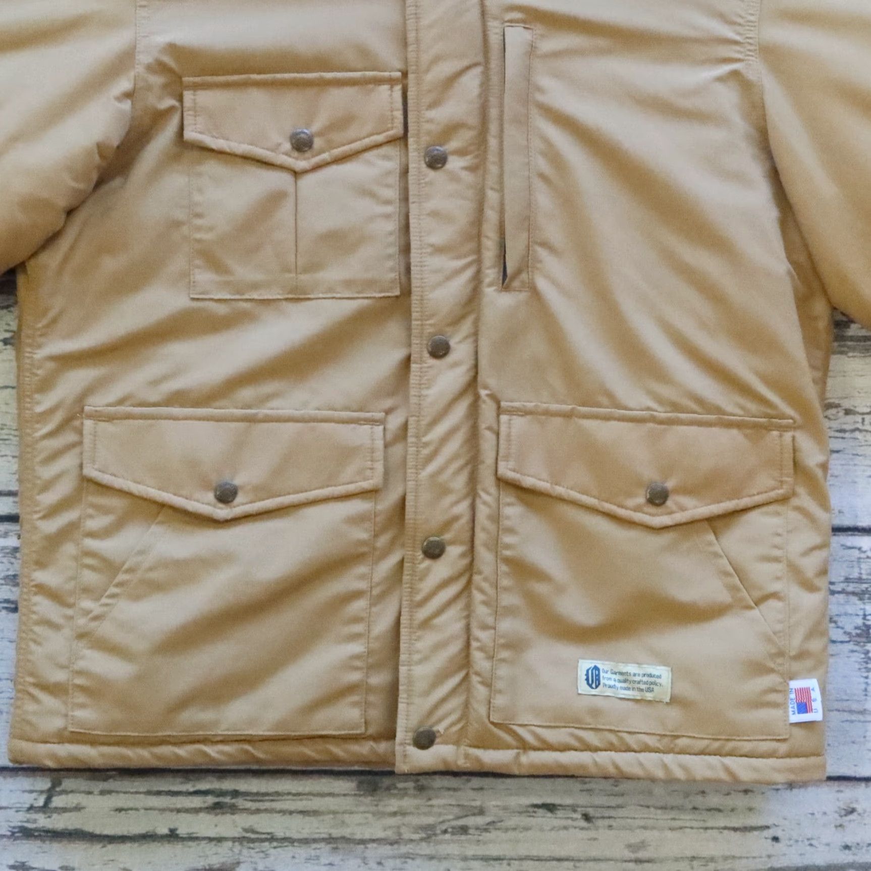 Vintage VINTAGE Deadstock Oregonian Outfitters Sherpa Jacket Parka Men M Khaki USA Size US M / EU 48-50 / 2 - 4 Thumbnail