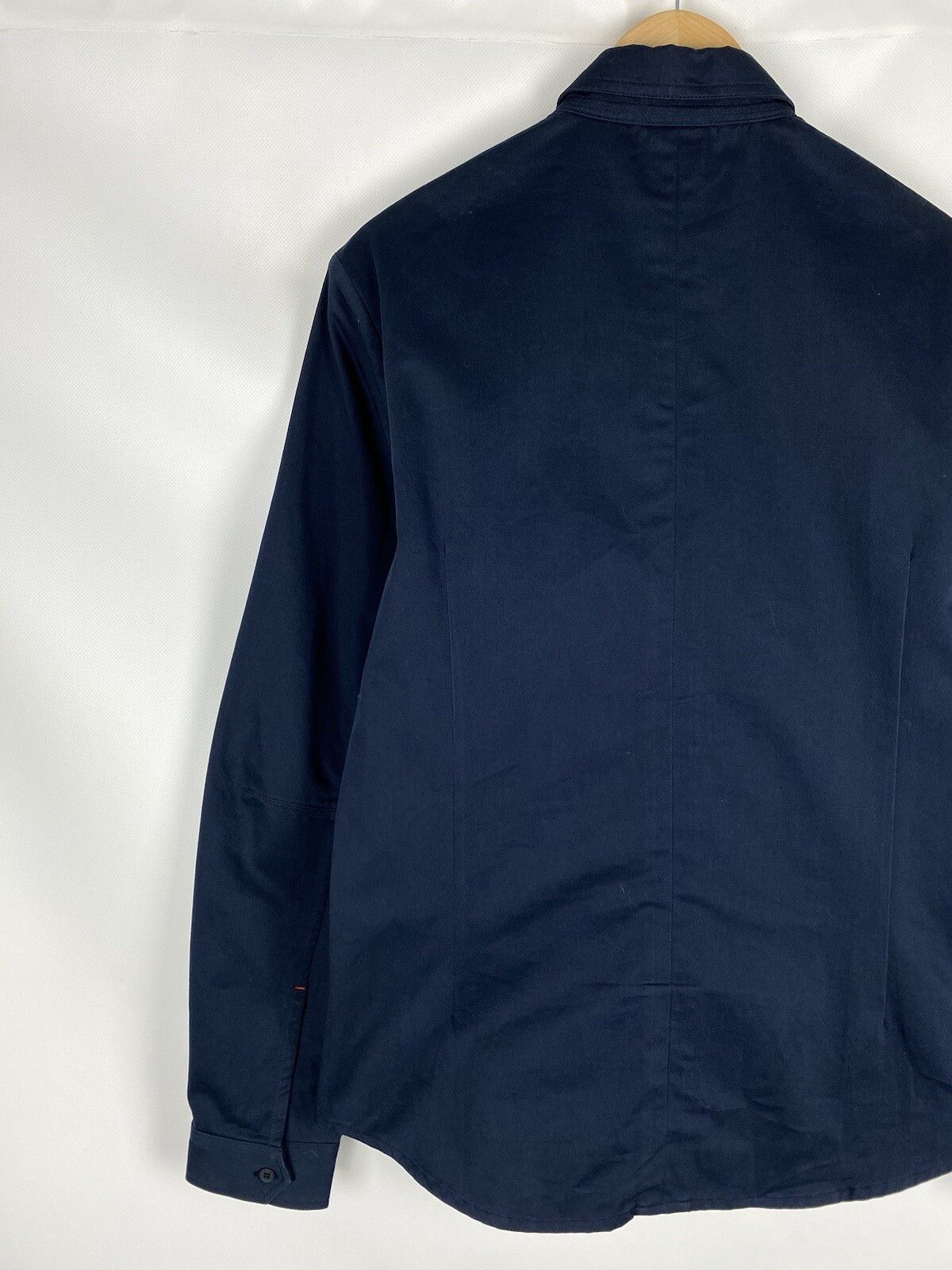Orlebar Brown Orlebar Brown Men’s Long Sleeve Overshirt Jacket L Navy Blue Size US L / EU 52-54 / 3 - 16 Thumbnail
