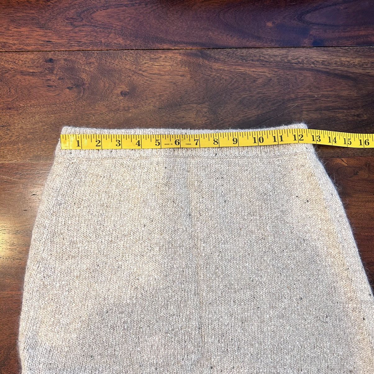 Vintage IB Diffusion Silk Angora Lambswool Nat. Sweater Skirt Set Size S / US 4 / IT 40 - 10 Thumbnail