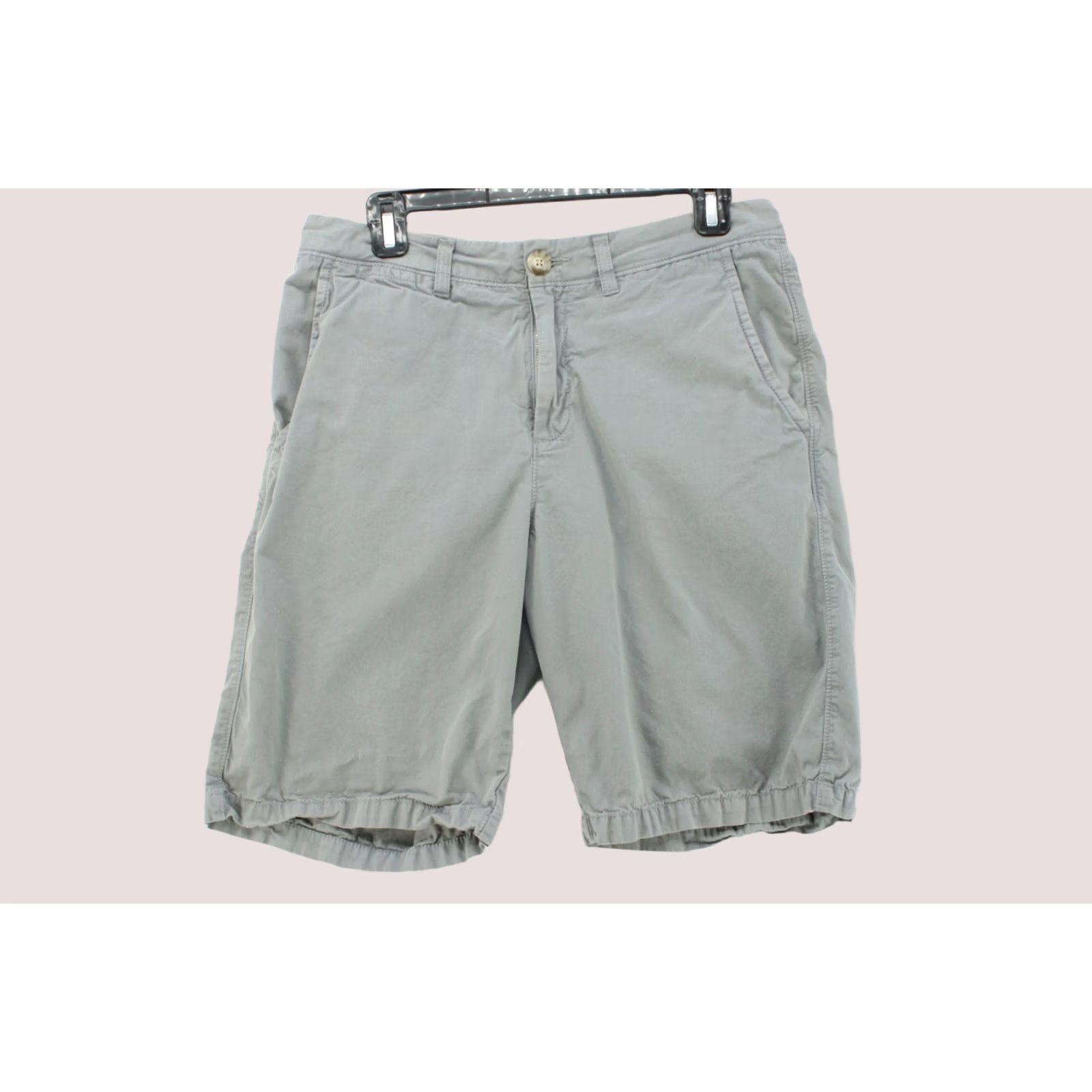 johnnie-O johnnie-O Poplin Derby Cotton Shorts Mens 30 Gray Chino Preppy Casual Vacation Size US 30 / EU 46 - 1 Thumbnail