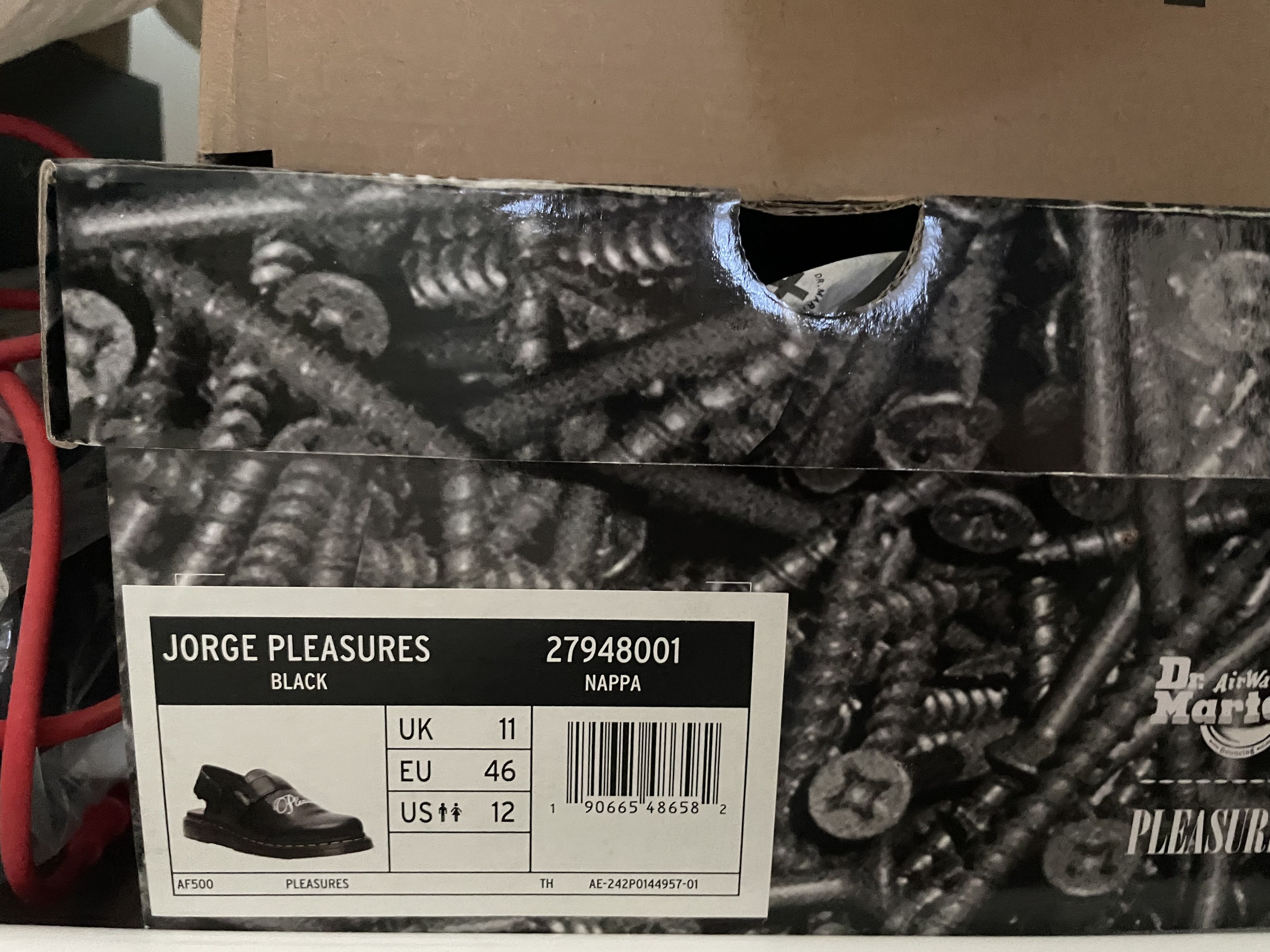 Dr. Martens × Pleasures Dr martens pleasures mule Size US 12 / EU 45 - 4 Thumbnail