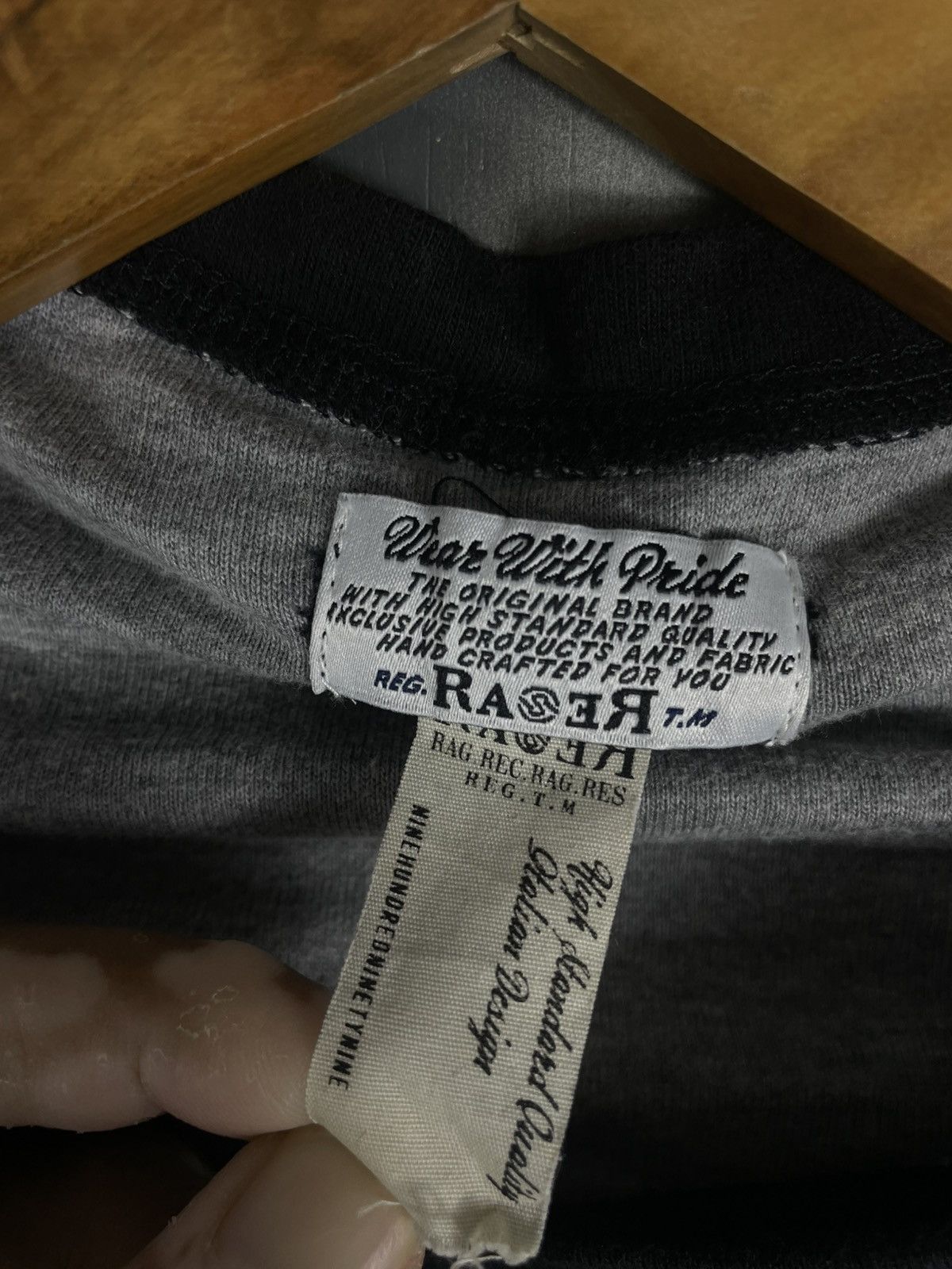 If Six Was Nine × Le Grande Bleu (L.G.B.) RASER DISTRESSED STYLE CLOAK Size US L / EU 52-54 / 3 - 6 Thumbnail