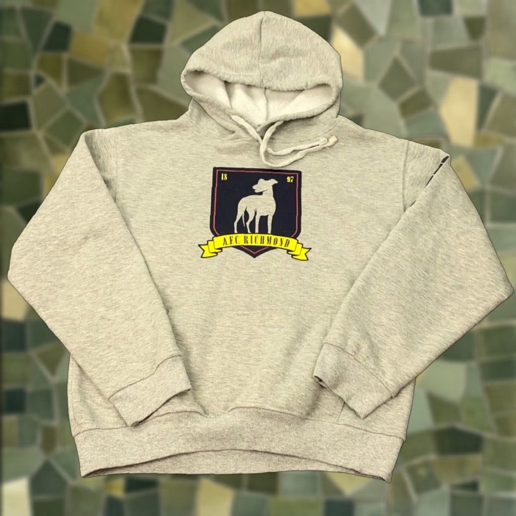 Vintage Ted Lasso Hoodie Mens Small Gray Hooded AFC Richmond Soccer Shirt/ Sweatshirt Size US S / EU 44-46 / 1 - 1 Thumbnail
