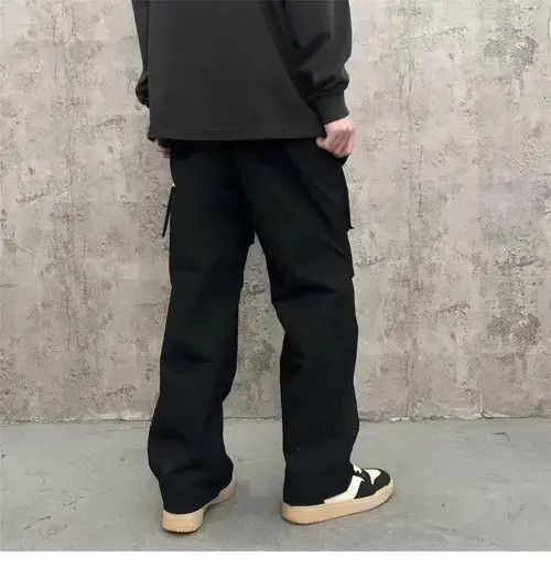 Designer custom zipper pleated cargo pants Size US 28 / EU 44 - 2 Thumbnail