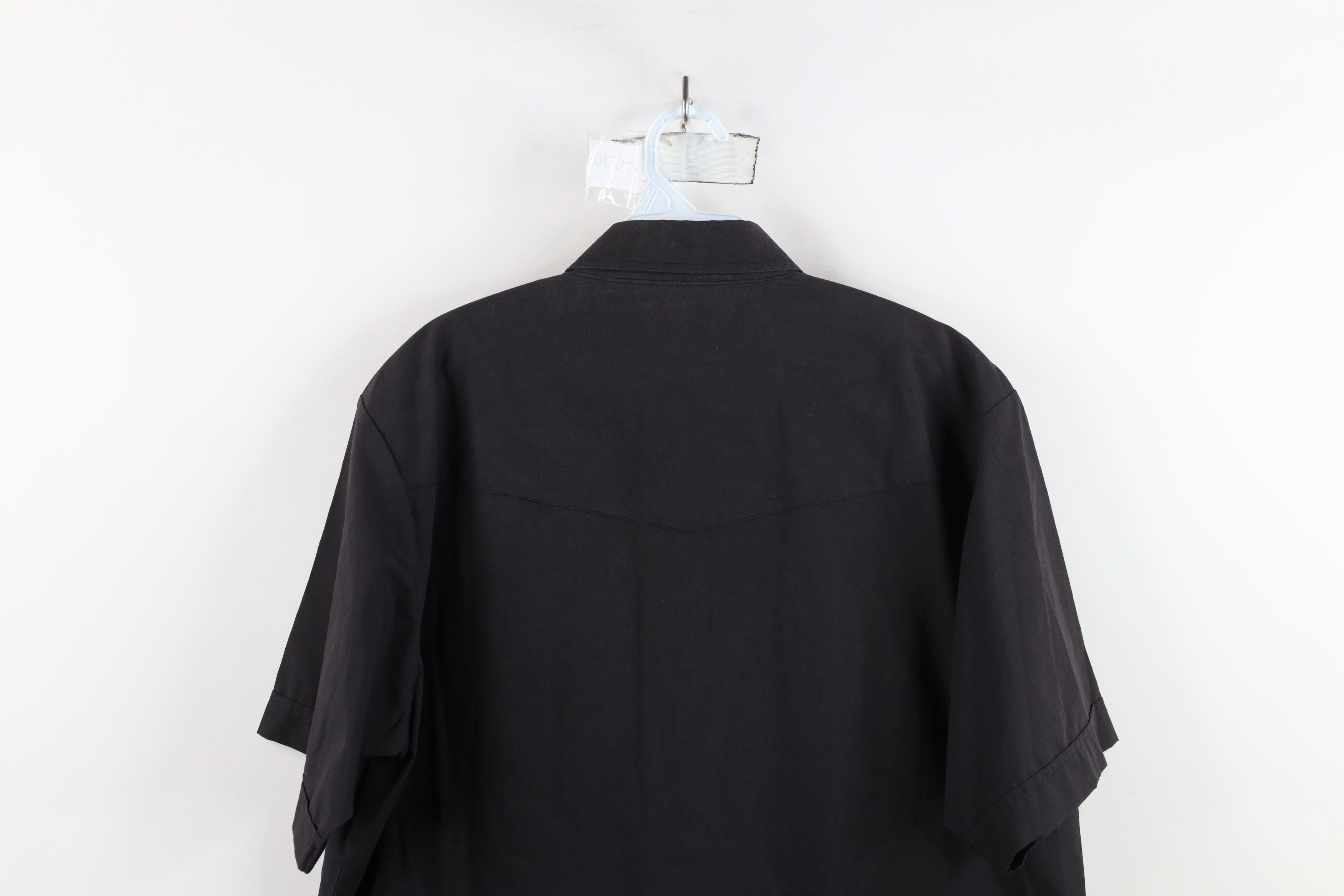 Vintage Vintage 90s Streetwear Rodeo Cowboy Button Shirt Black Size US L / EU 52-54 / 3 - 14 Thumbnail