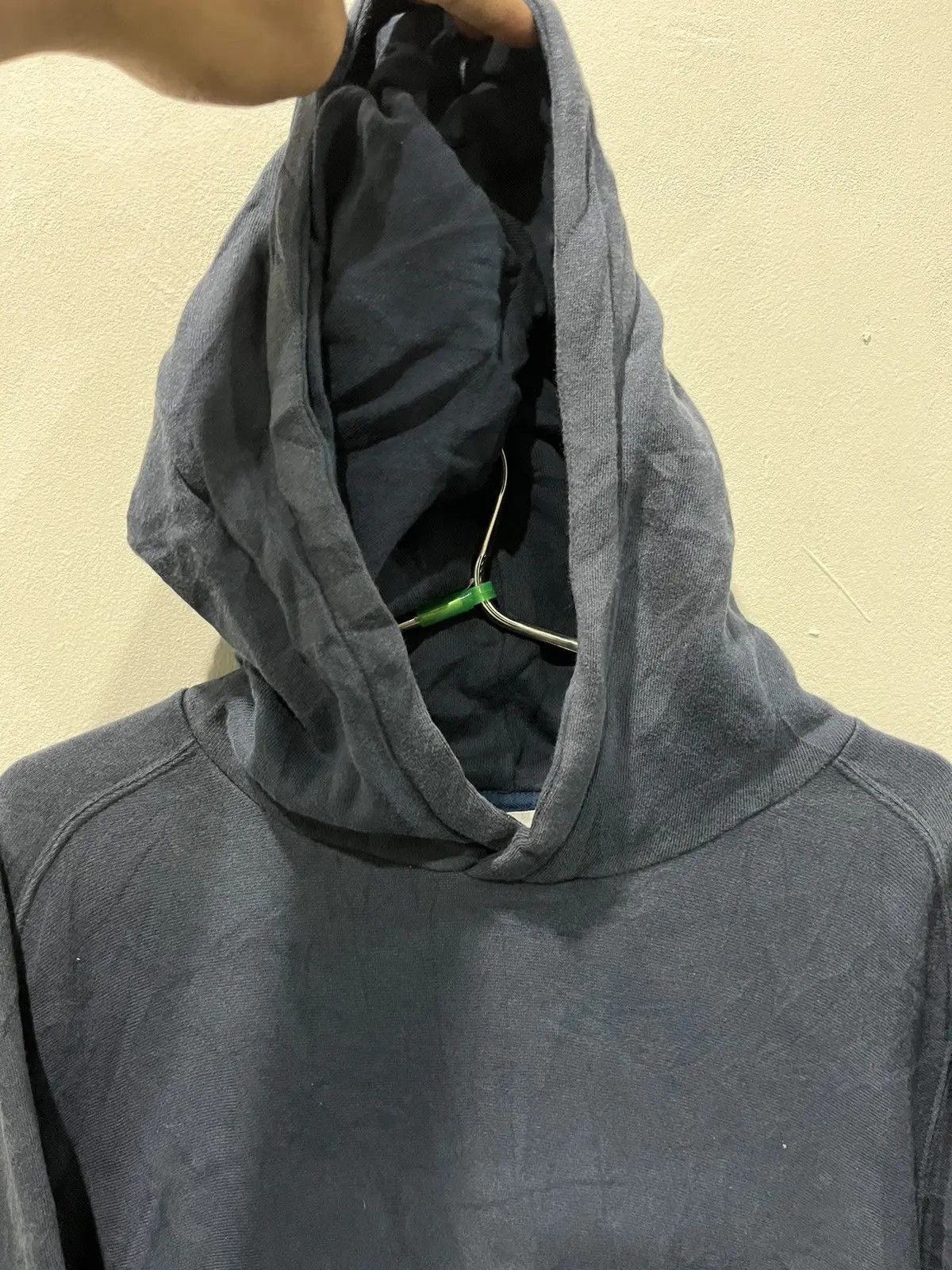 Yohji Yamamoto 💥Sun Faded FLISTFIA Double Pockets Pullover Hoodie Size US L / EU 52-54 / 3 - 4 Thumbnail