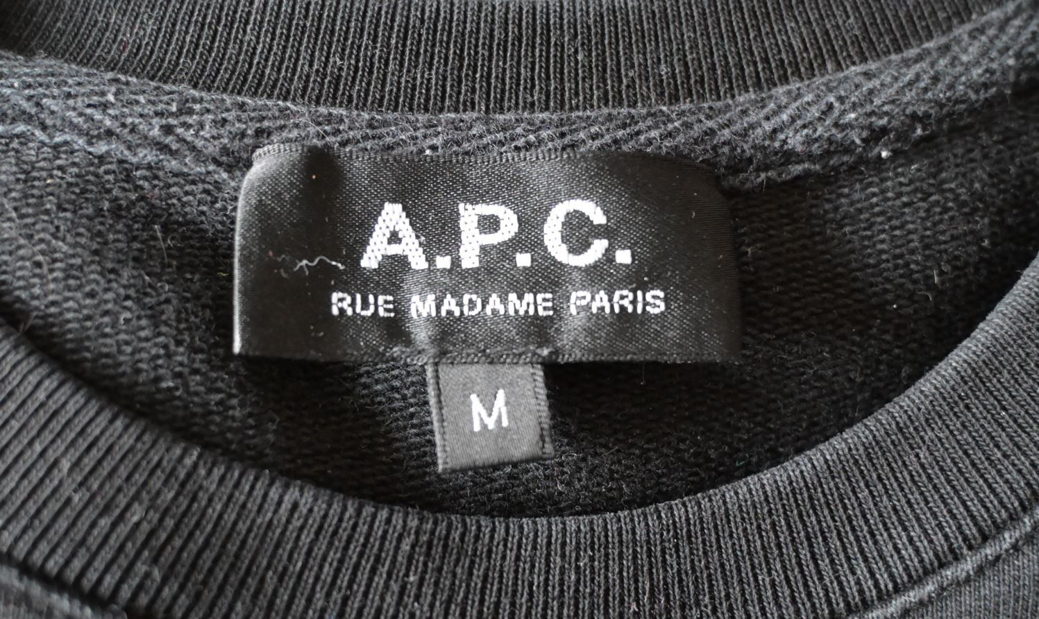 A.P.C. Black A.P.C. Sweater, Size M Size US M / EU 48-50 / 2 - 3 Thumbnail