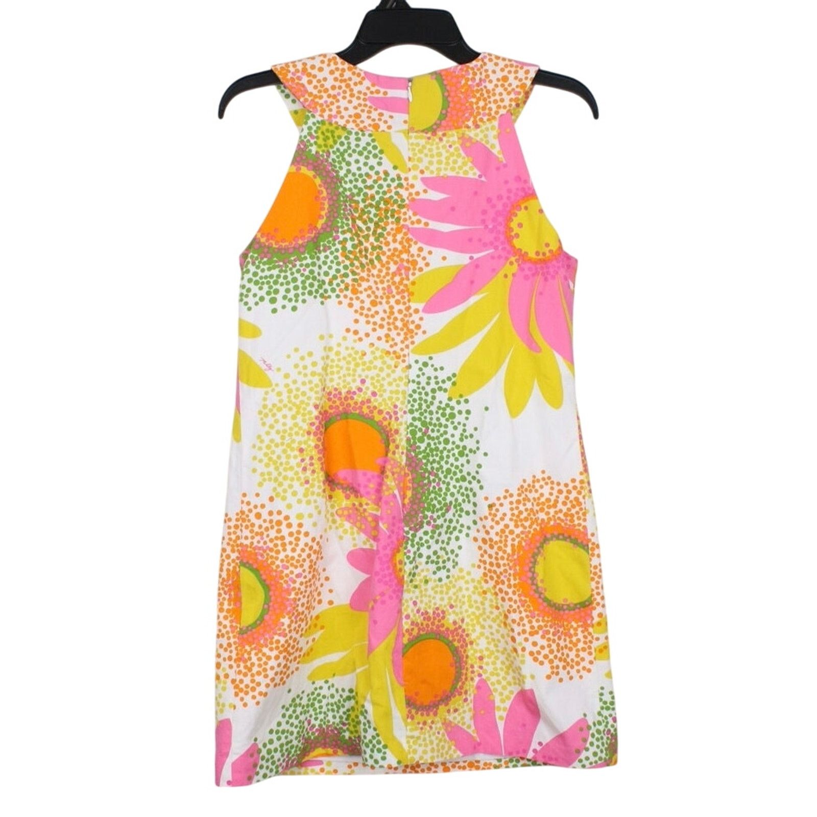 Other Milly of New York Vintage 1970s Floral Cotton Dress Size M / US 6-8 / IT 42-44 - 5 Thumbnail