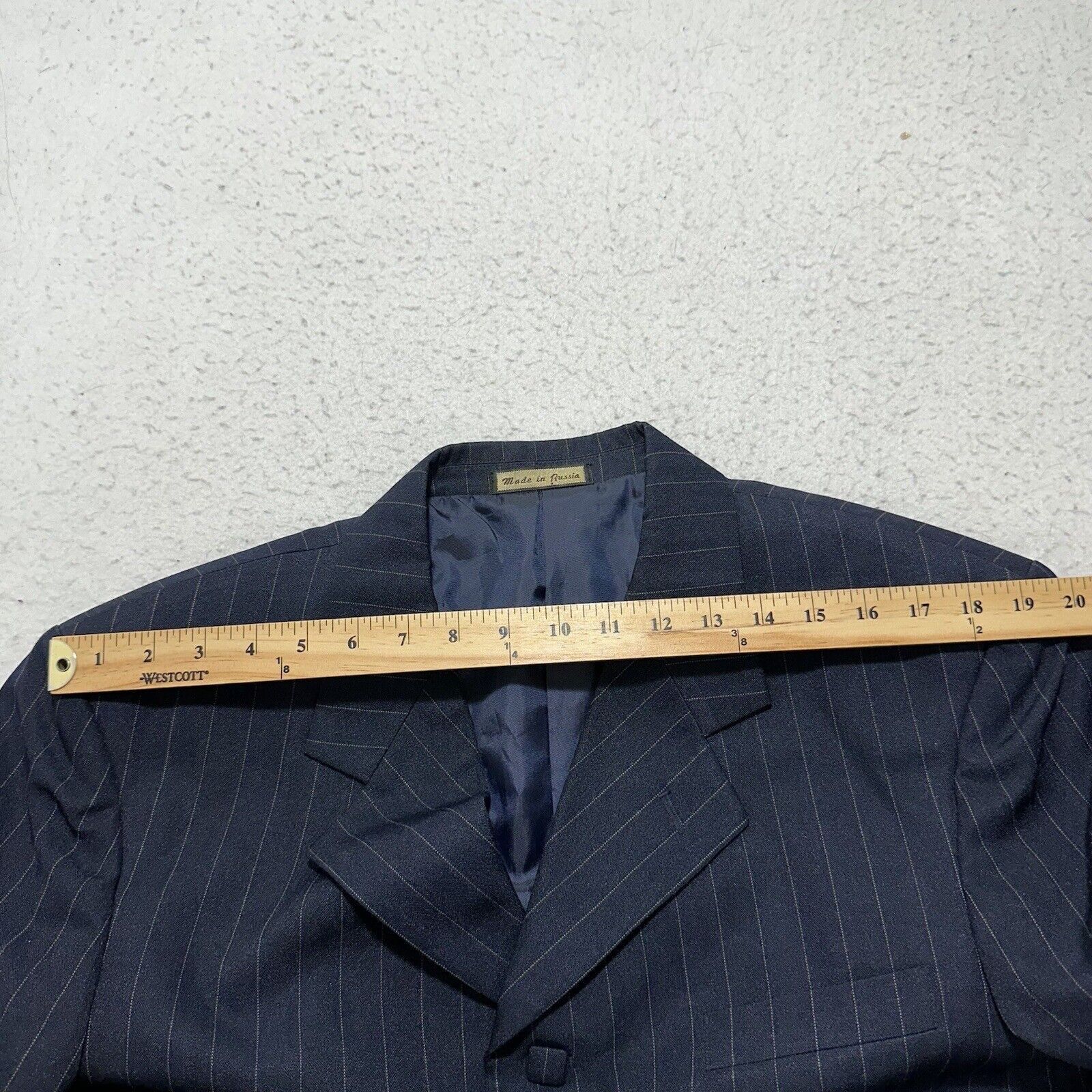 Other T.D.C NY Collection 44XL Square Button Suit Jacket Blue Size 44L - 14 Thumbnail