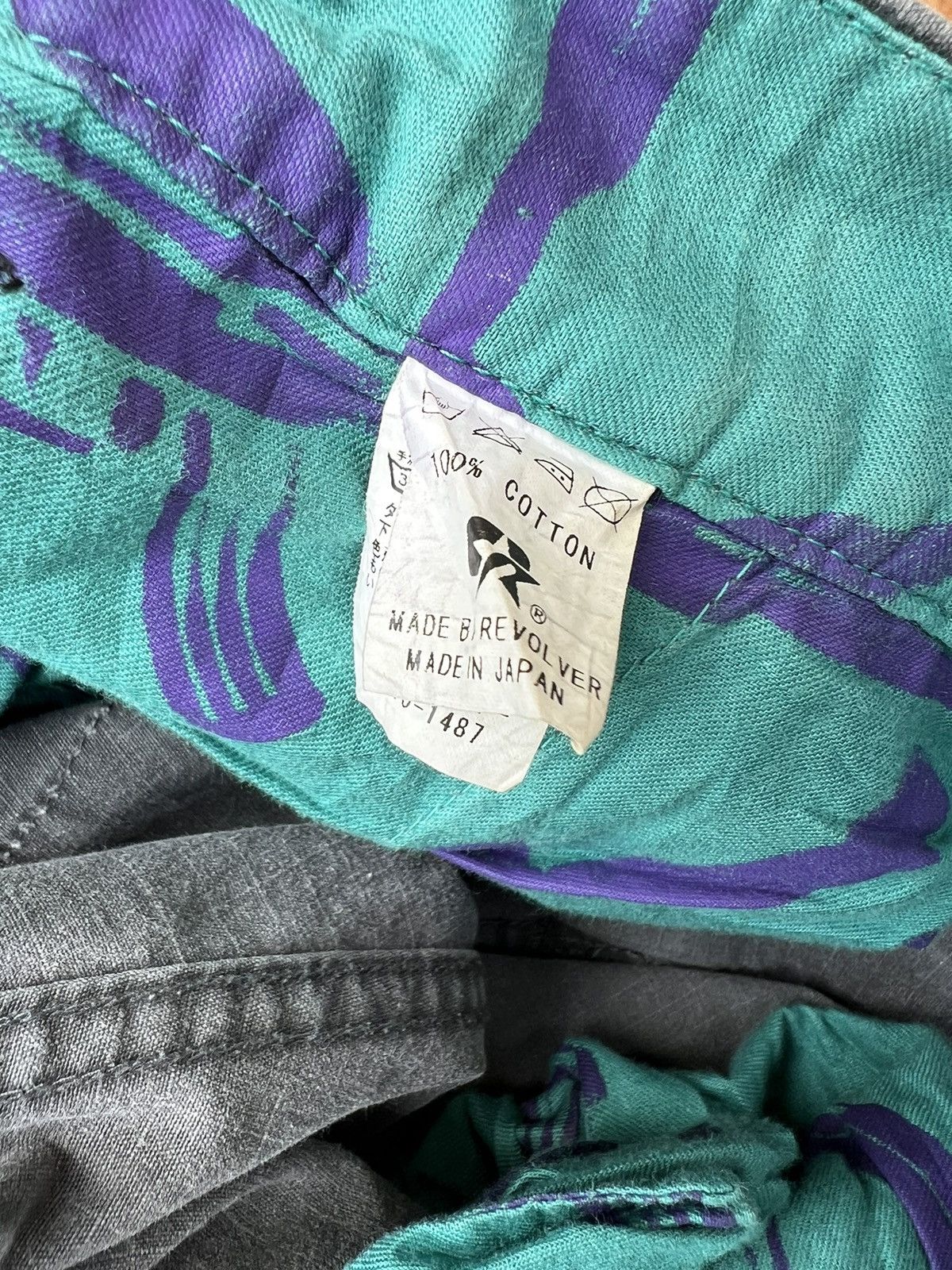 Shellac Vintage Revolver Japan Fade Grey Ripstop Baggy Cargo Trouser Size US 34 / EU 50 - 24 Thumbnail