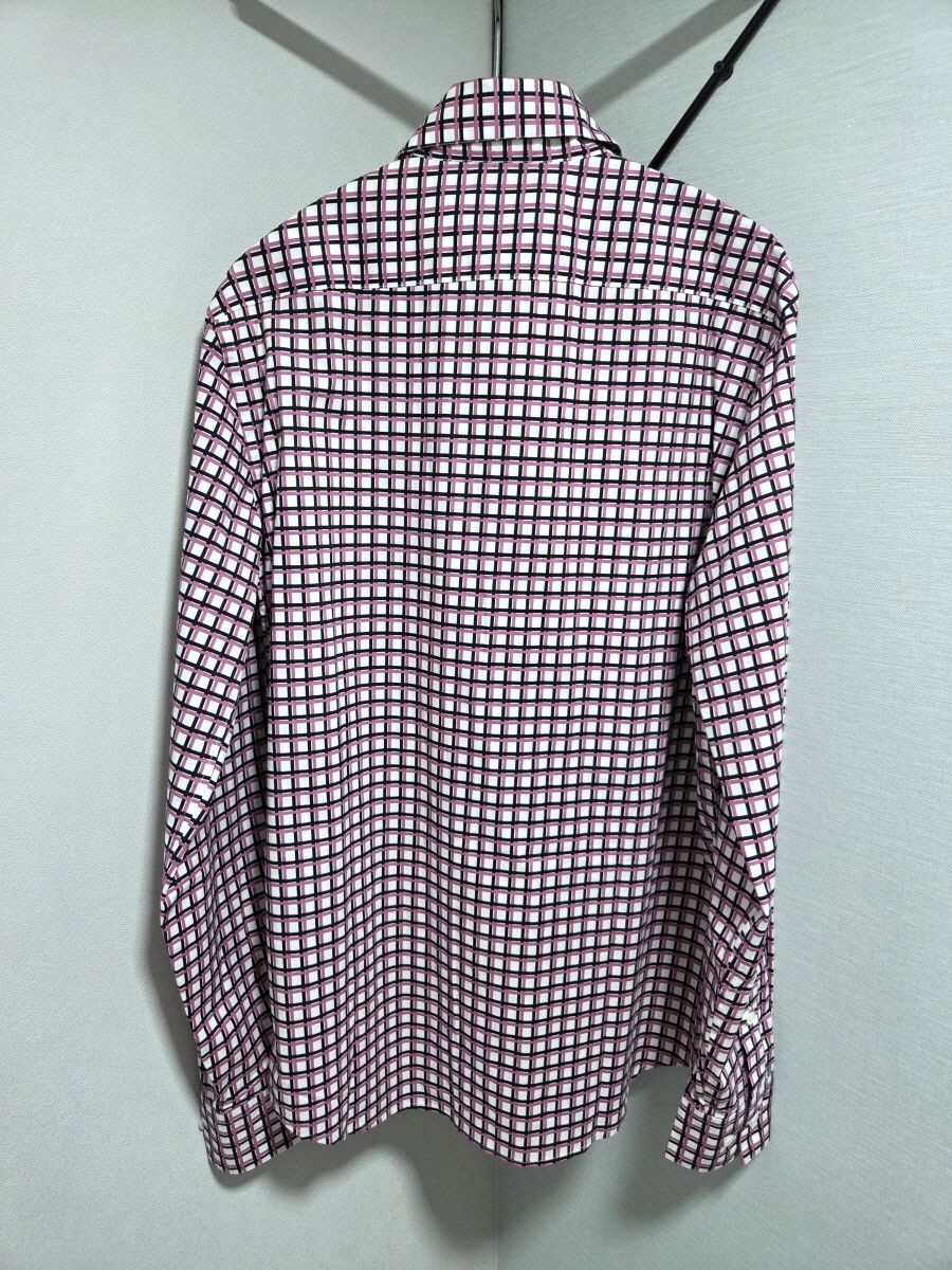 Marni Marni eclectic purple checked shirt Size US M / EU 48-50 / 2 - 5 Thumbnail