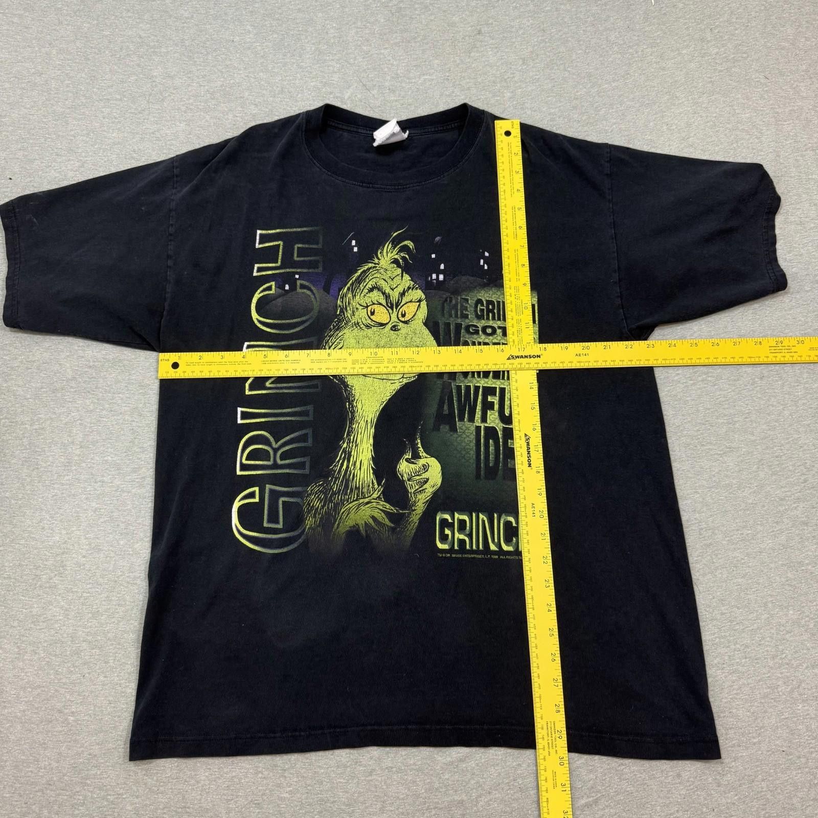 Other VTG 1999 Dr. Seuss Wear Grinch T-shirt Mens Size XL Size US XL / EU 56 / 4 - 5 Thumbnail
