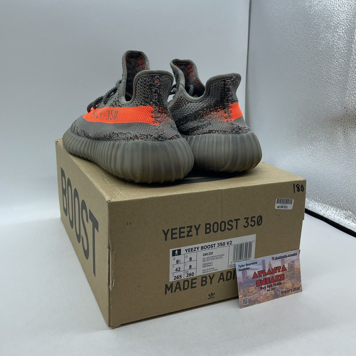Adidas Yeezy boost 350 beluga reflective Size US 8.5 / EU 41-42 - 4 Thumbnail