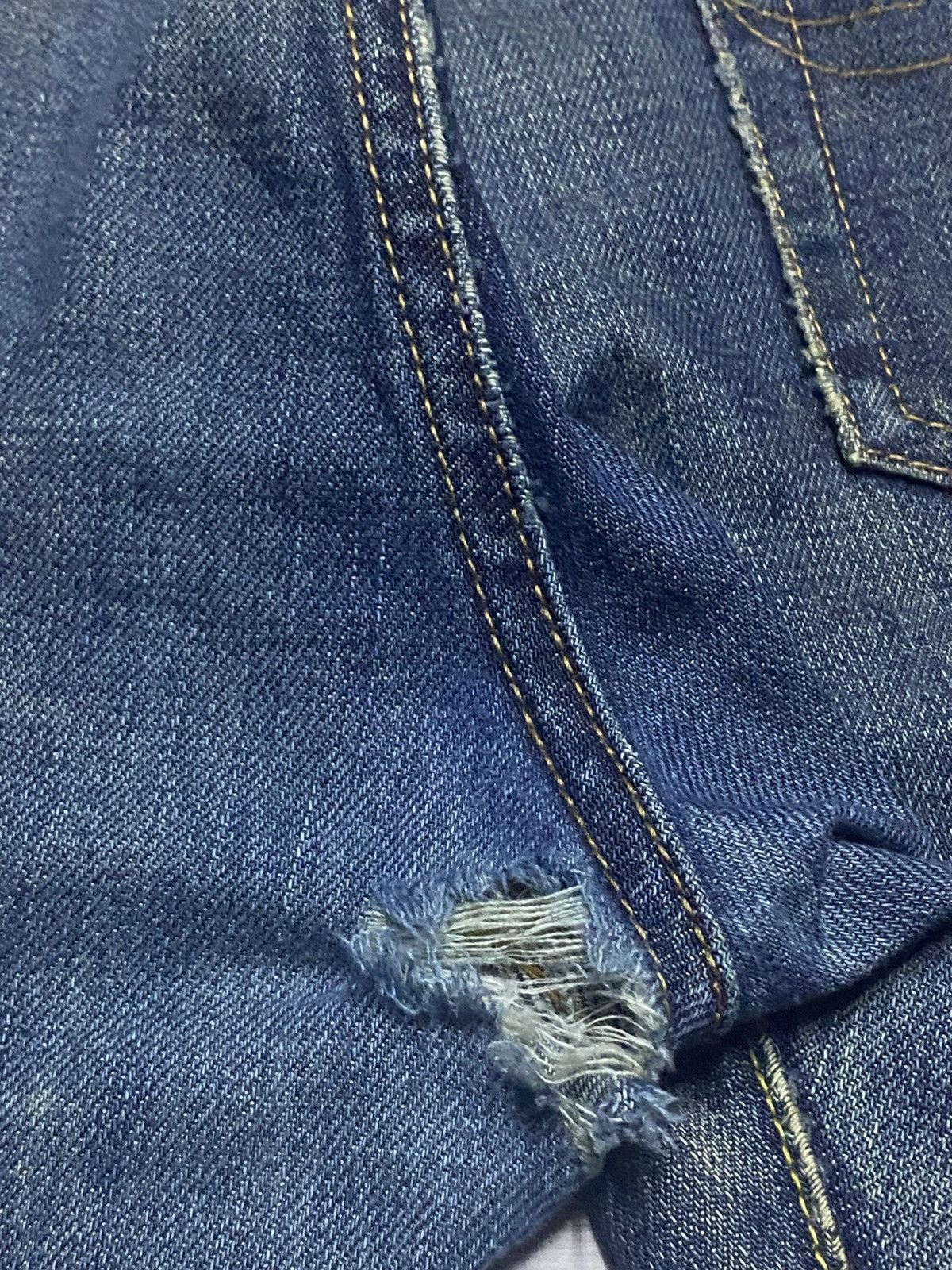 RRL Ralph Lauren Polo Raph Lauren RockLand 320 Flare Bootcut Distressed Jeans Size US 36 / EU 52 - 15 Thumbnail