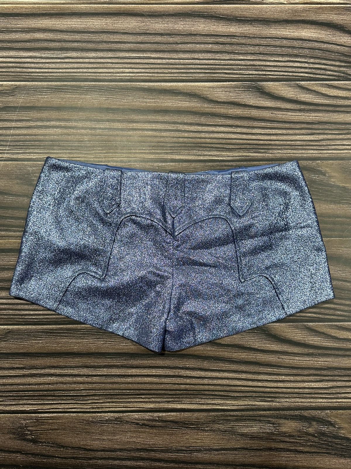 Tom Ford × Vintage Vintage short Tom Ford Iridescent Sabla Size 32" / US 10 / IT 46 - 5 Thumbnail