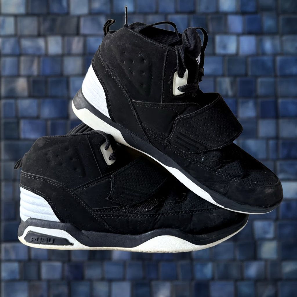 Fubu FUBU Hi Top Basketball Sneakers Mens Size 8.5 Black High Top Shoes Size US M / EU 48-50 / 2 - 1 Thumbnail