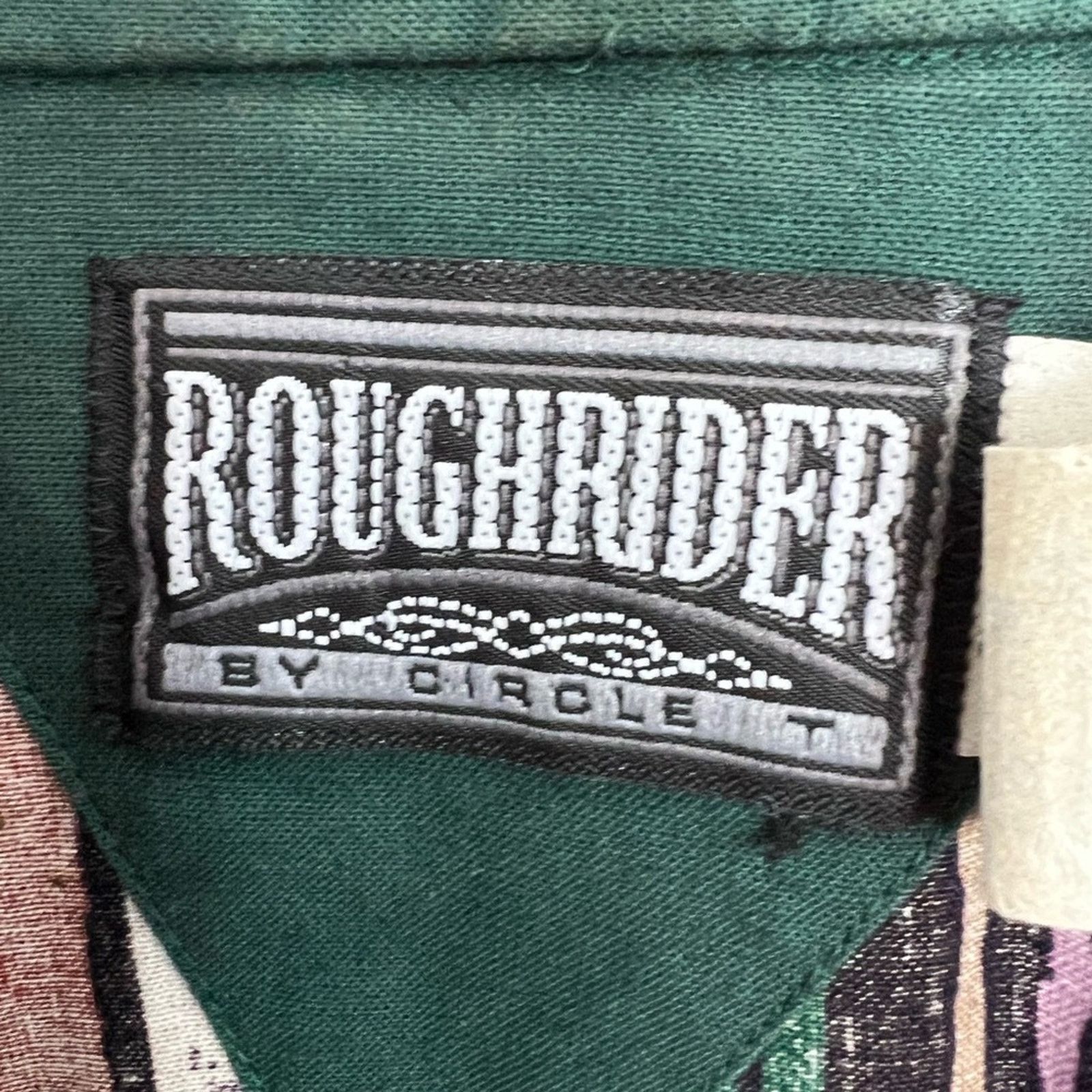 Vintage Vintage Rough Rider Western Shirt Aztec Button Up USA Made Size US L / EU 52-54 / 3 - 5 Thumbnail