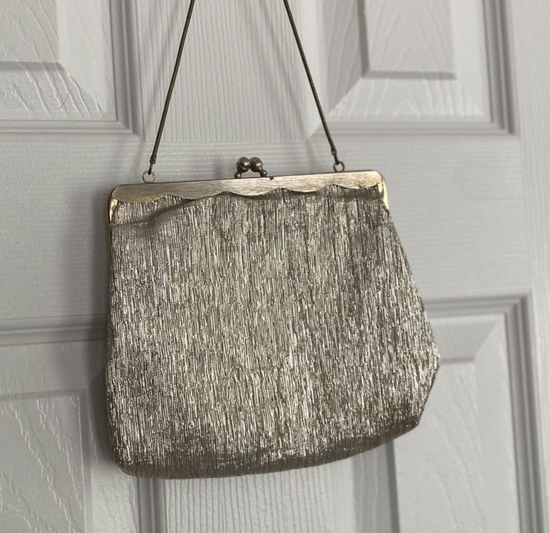 Other GHL PRINCESS SPARKLY METALLIC EVENING HANDBAG CLUTCH PURSE Size ONE SIZE - 12 Thumbnail