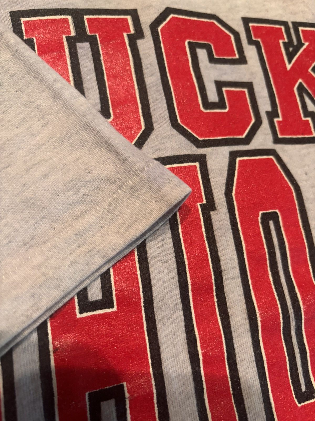 Vintage Vintage 1980s Ohio state buckeyes crop top Size L / US 10 / IT 46 - 3 Thumbnail