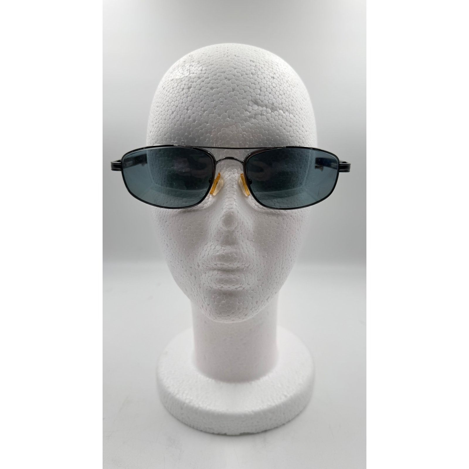 Other Aztec AZ505 Gunmetal Black Aviator Eyeglasses FRAME ONLY Size ONE SIZE - 1 Thumbnail