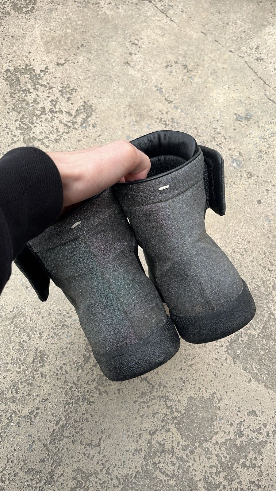 Maison Margiela Maison Margiela Future High-Top Black Glitter Size US 12.5 / EU 45-46 - 10 Thumbnail
