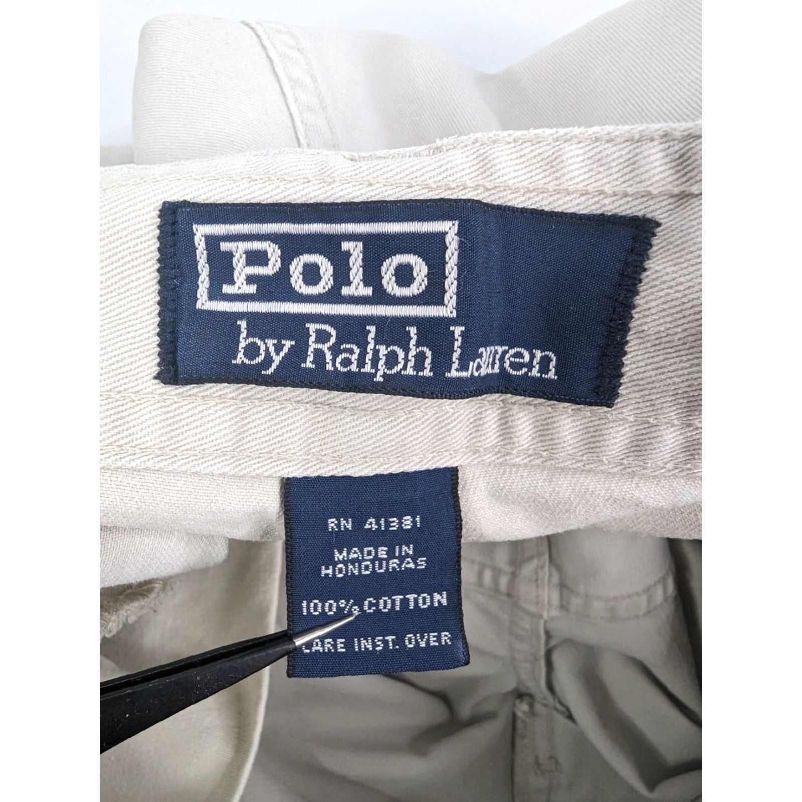 Ralph Lauren Ralph Lauren Polo Shorts Mens 35 Khaki Beige Cargo Classic Polo Chino Outdoors Shirt Size US S / EU 44-46 / 1 - 7 Thumbnail