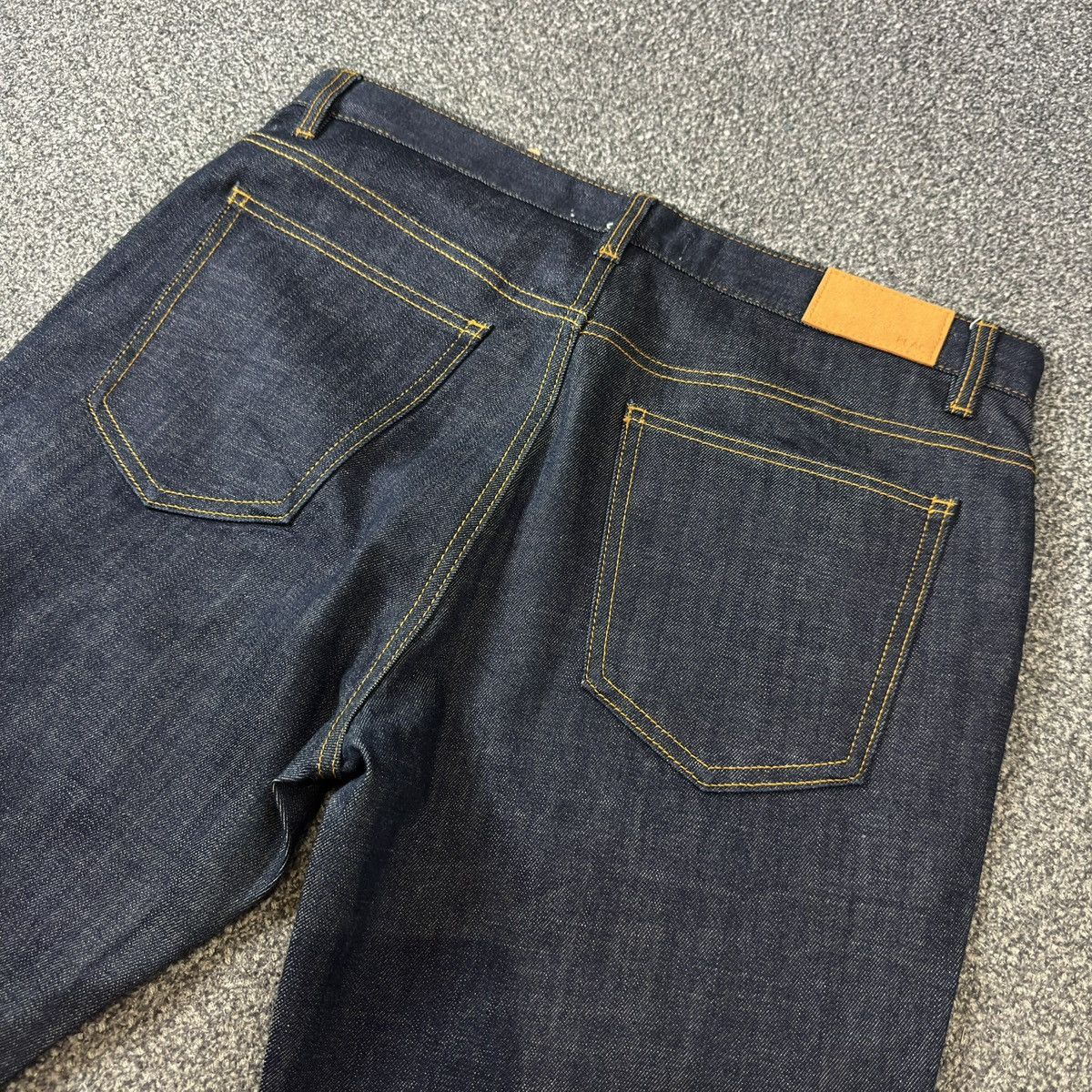 14th Addiction 🔥🇯🇵 Japanese Raw Denim Plac Relaxed Slim Crop Archive Y2K Size US 34 / EU 50 - 8 Thumbnail