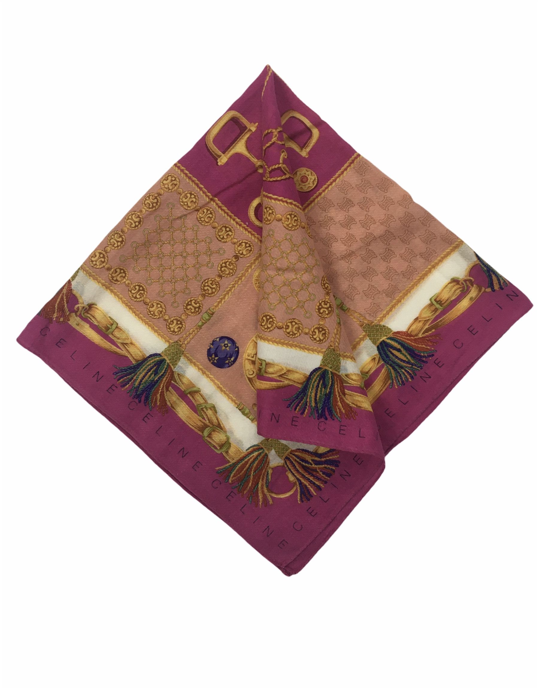 Celine Celine Handkerchief / Bandana / Neckerchief HKC0127 Size ONE SIZE - 1 Thumbnail