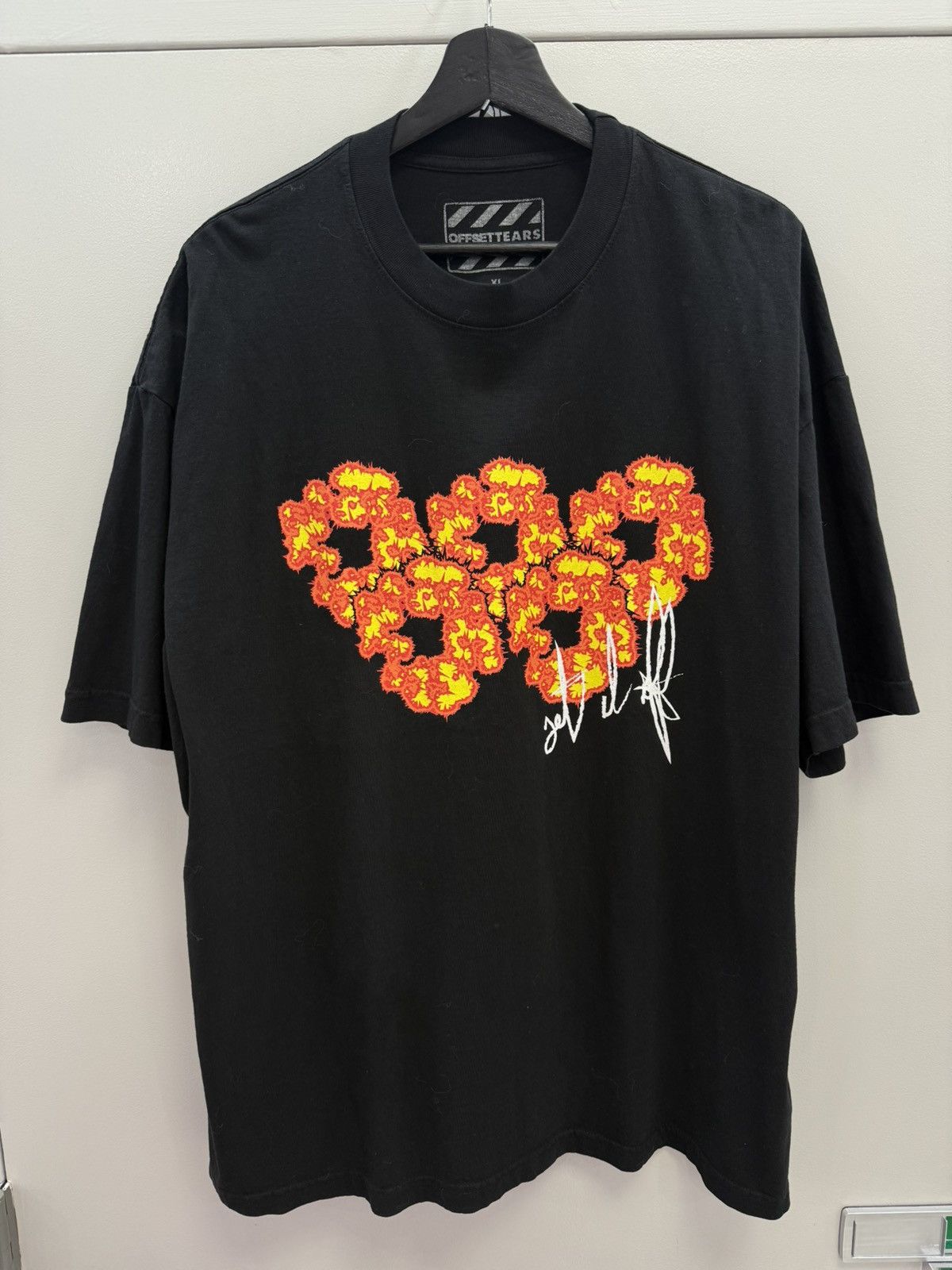 Denim Tears Black Off-Set Shirt