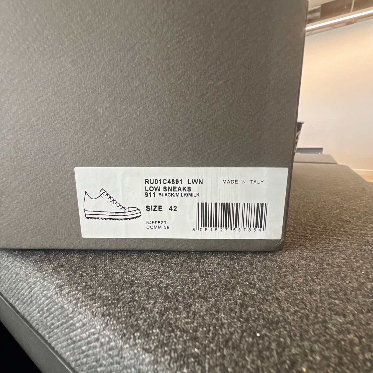 Rick Owens Rick Owens Low Mainline Ramones Nubuck Size US 9.5 / EU 42-43 - 9 Thumbnail