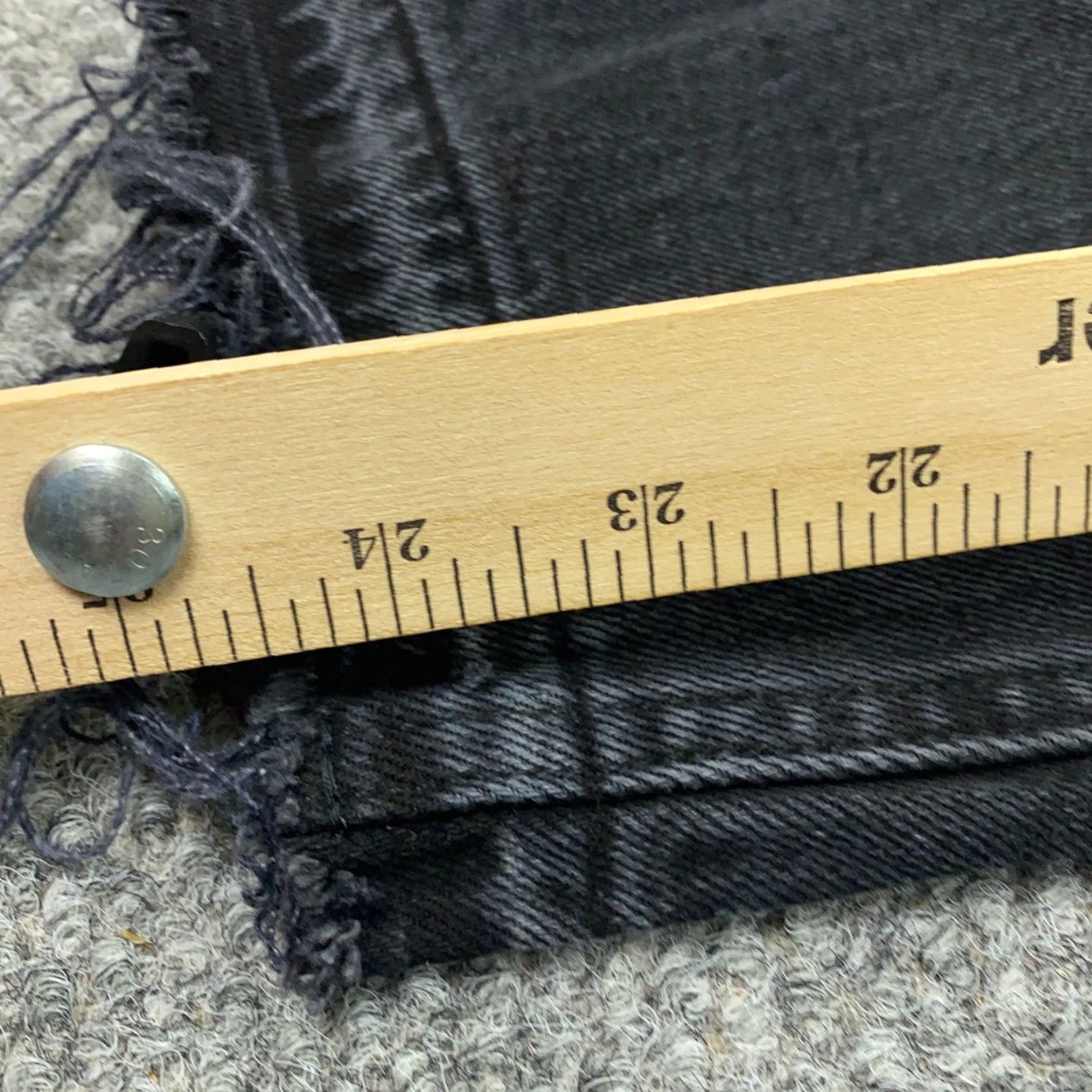 Abercrombie & Fitch Abercrombie & Fitch Jeans Womens Size 10 Skinny High Rise Black Denim 5-Pocket Stretch Size 30" / US 8 / IT 44 - 4 Thumbnail