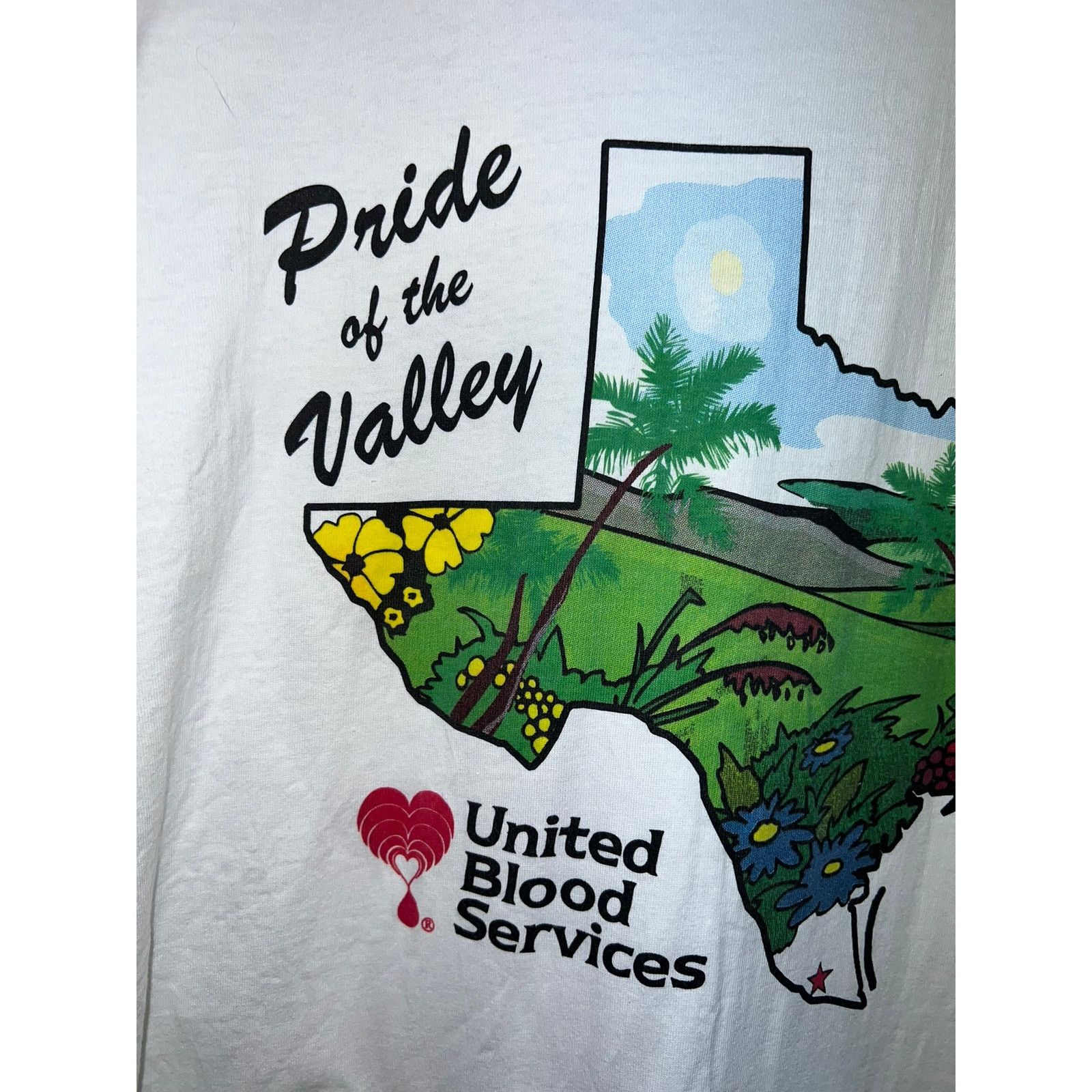 Vintage Vintage Pride Of The Valley Shirt Texas United Blood Tee XL Size US XL / EU 56 / 4 - 2 Thumbnail