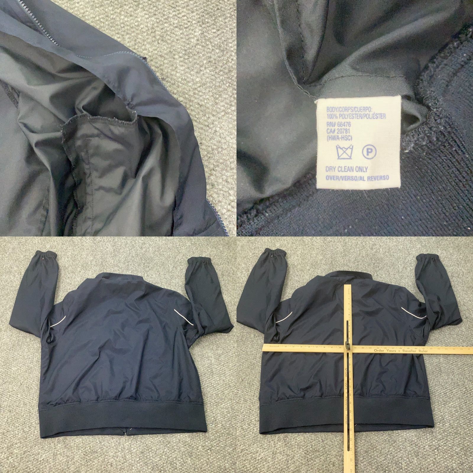 Tommy Hilfiger VINTAGE Tommy Hilfiger Mens Jacket XL Blue Windbreaker Full Zip Size US XL / EU 56 / 4 - 8 Thumbnail