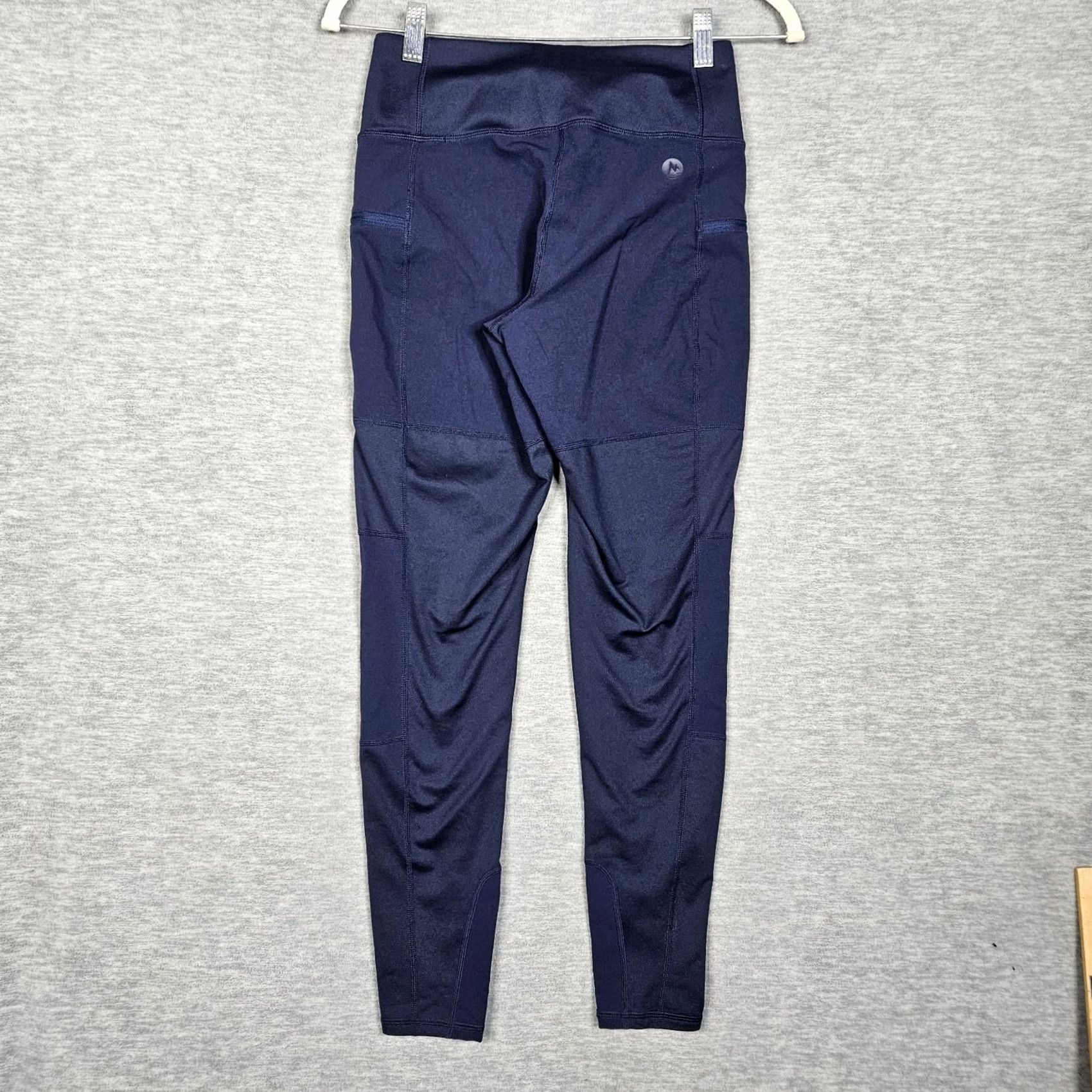 Marmot Marmot Navy Blue Side Pocket Zipper Women's Activewear Ankle Pants XS Pants Women's Navy Blue Marmot Side Pocket Zipper Ankle Pants XS Size 26" / US 2 / IT 38 - 2 Thumbnail